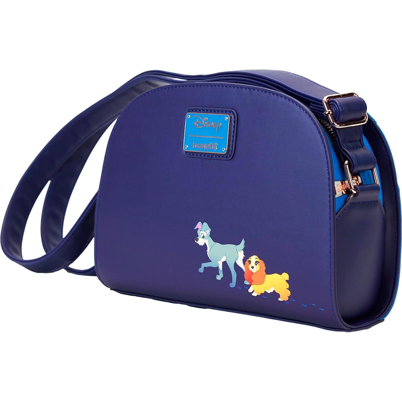 Bandolera Loungefly Disney La Dama y el Vagabundo 70 Aniversario