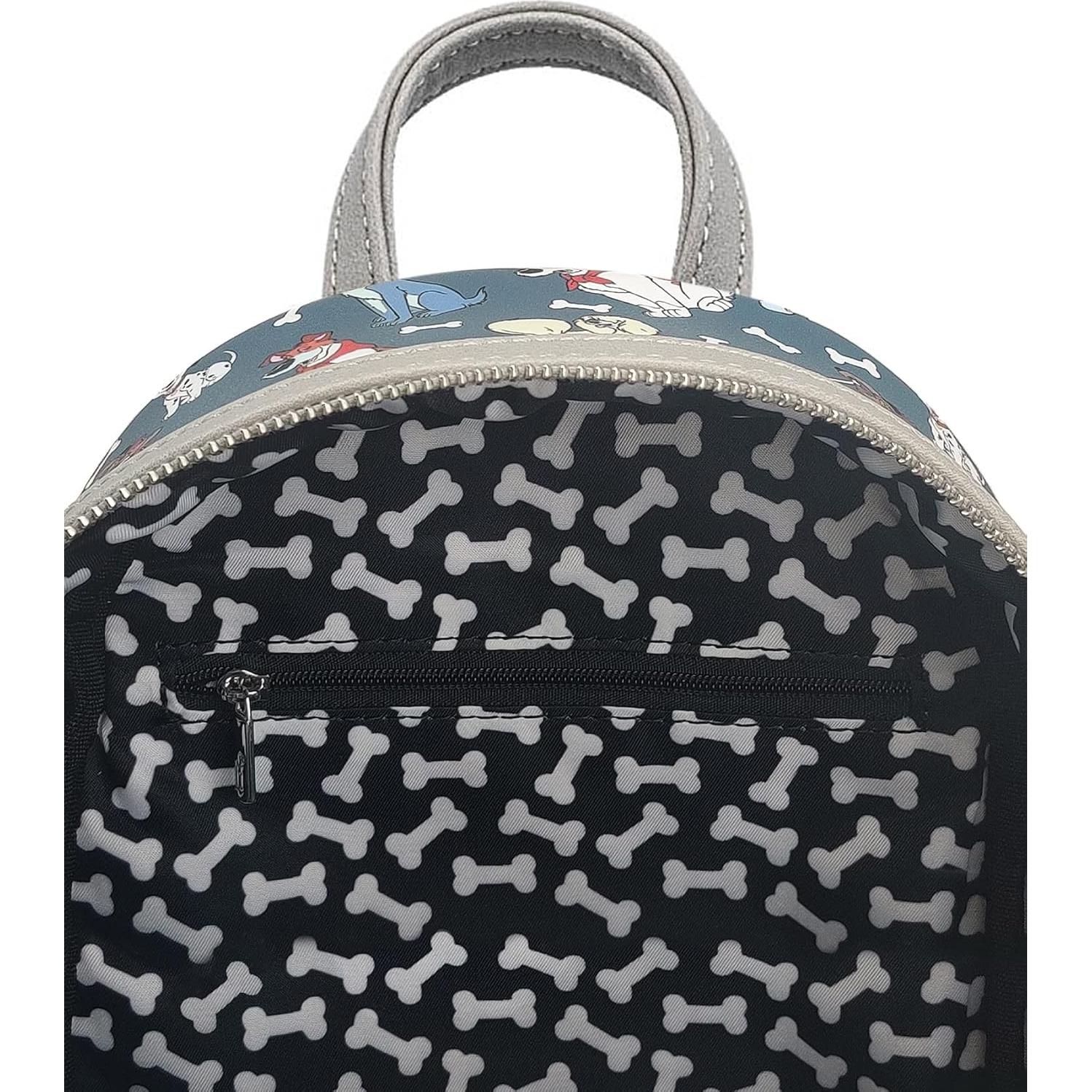 Mini Mochila Loungefly Perros de Disney Estampado Completo