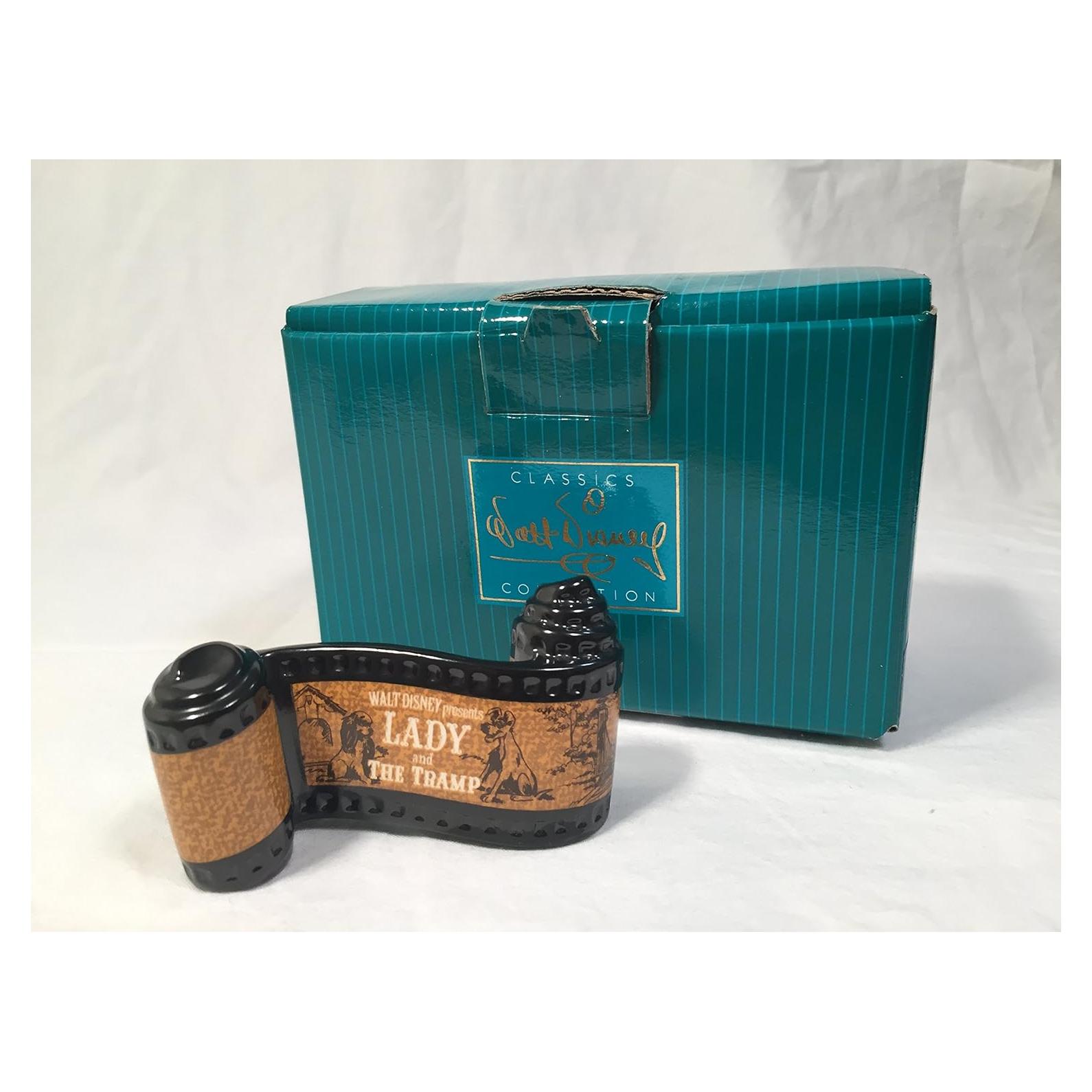 Placa Cerámica Dama y el Vagabundo Disney 5.08x8.89cm