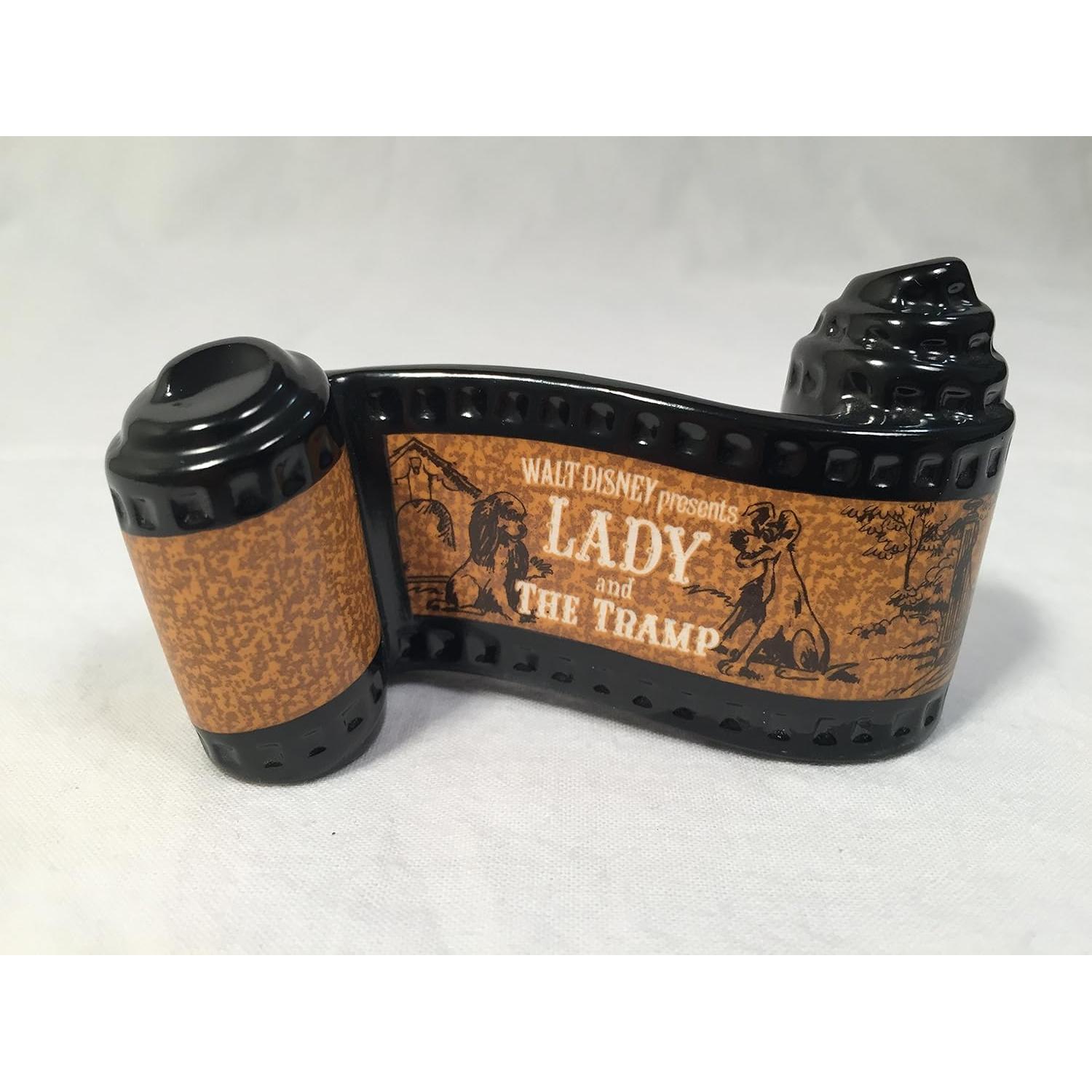 Placa Cerámica Dama y el Vagabundo Disney 5.08x8.89cm