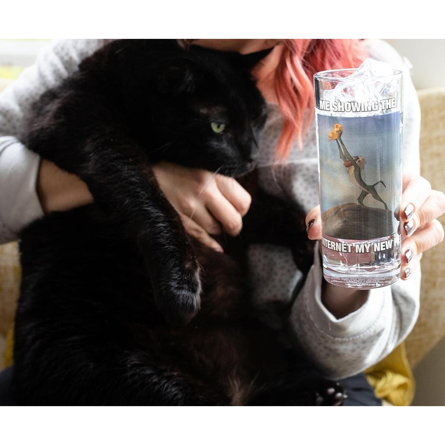 Conjunto de 4 Vasos Tumbler Disney Silver Buffalo 295 ml