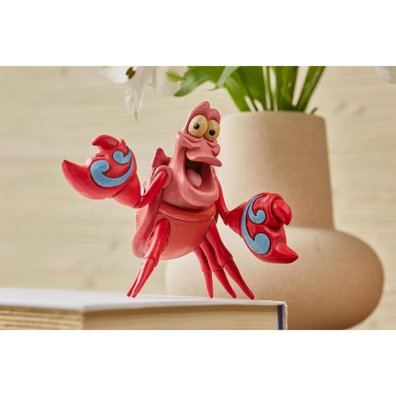 Figurita Miniatura Enesco Jim Shore La Sirenita Sebastián 9.5 cm