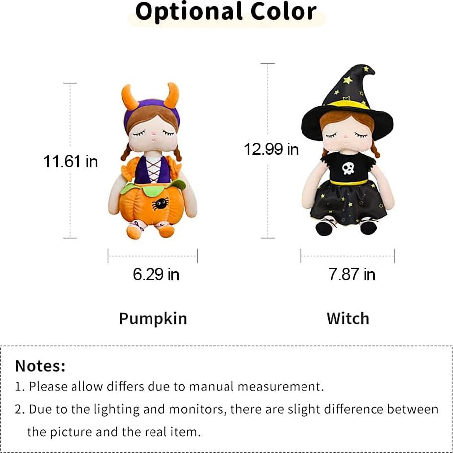 Muñeca de Peluche Princesa Hada Halloween 33 cm Gesuche