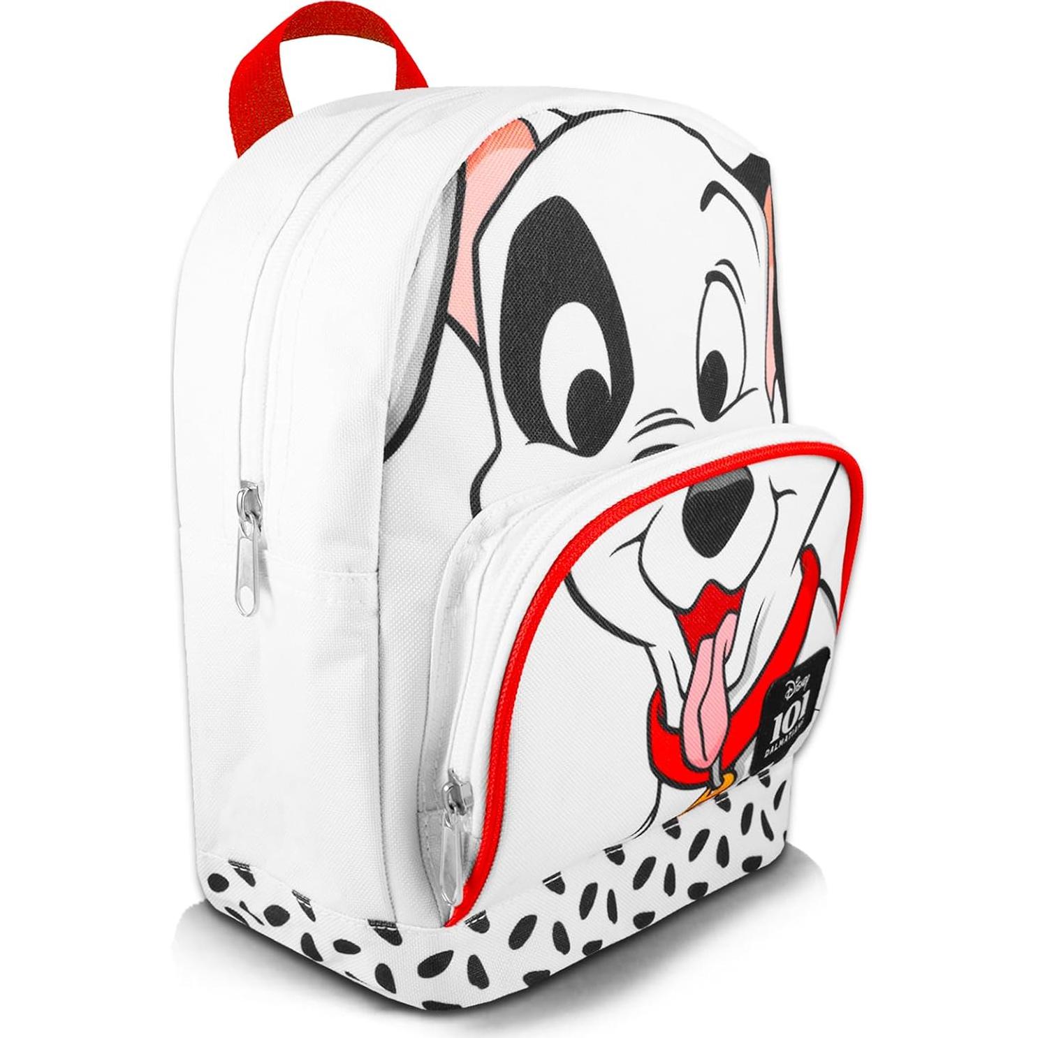 Mini Mochila de Lona 101 Dálmatas para Mujeres 10"