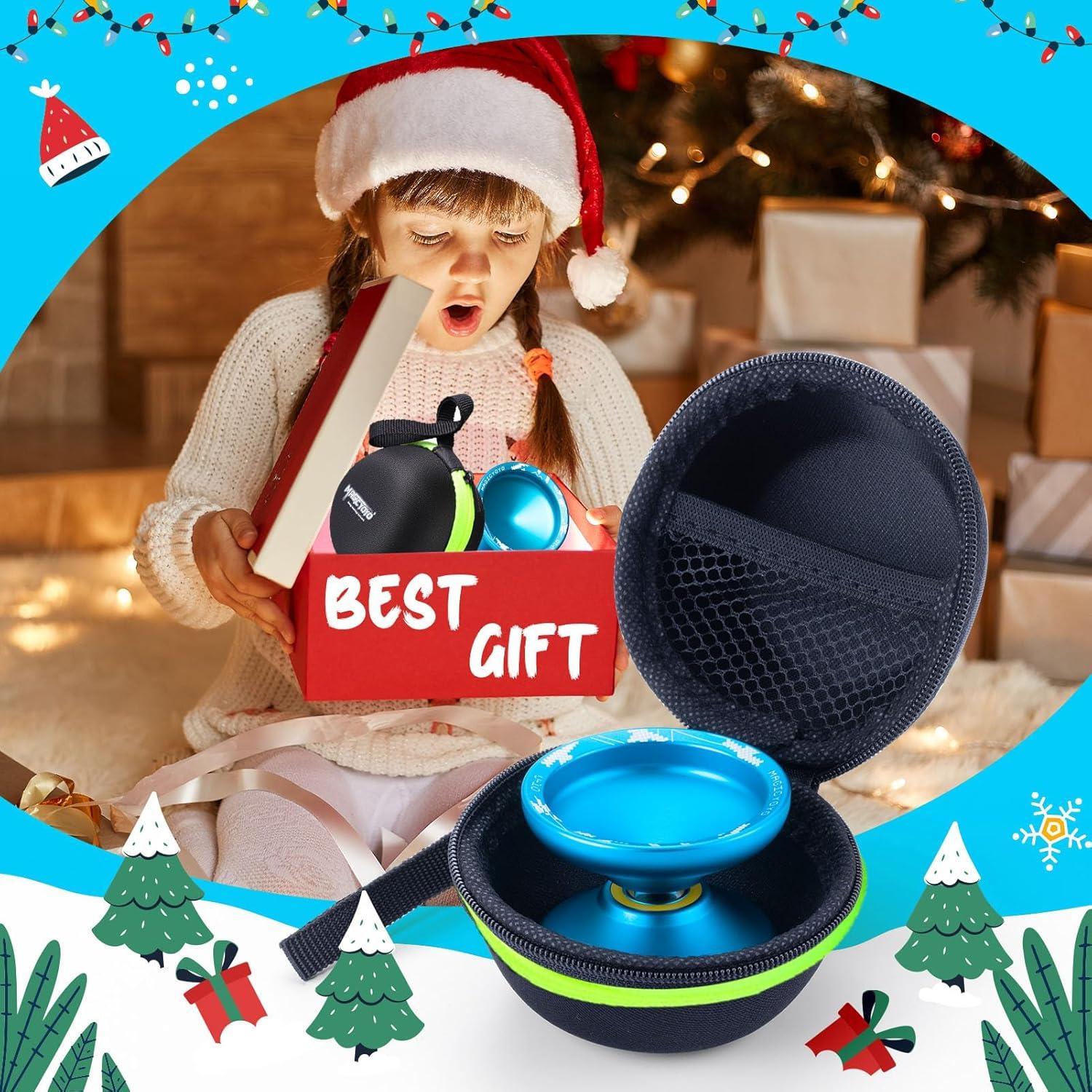 Yoyo Profesional MAGICYOYO V10 Sin Respuesta Azul