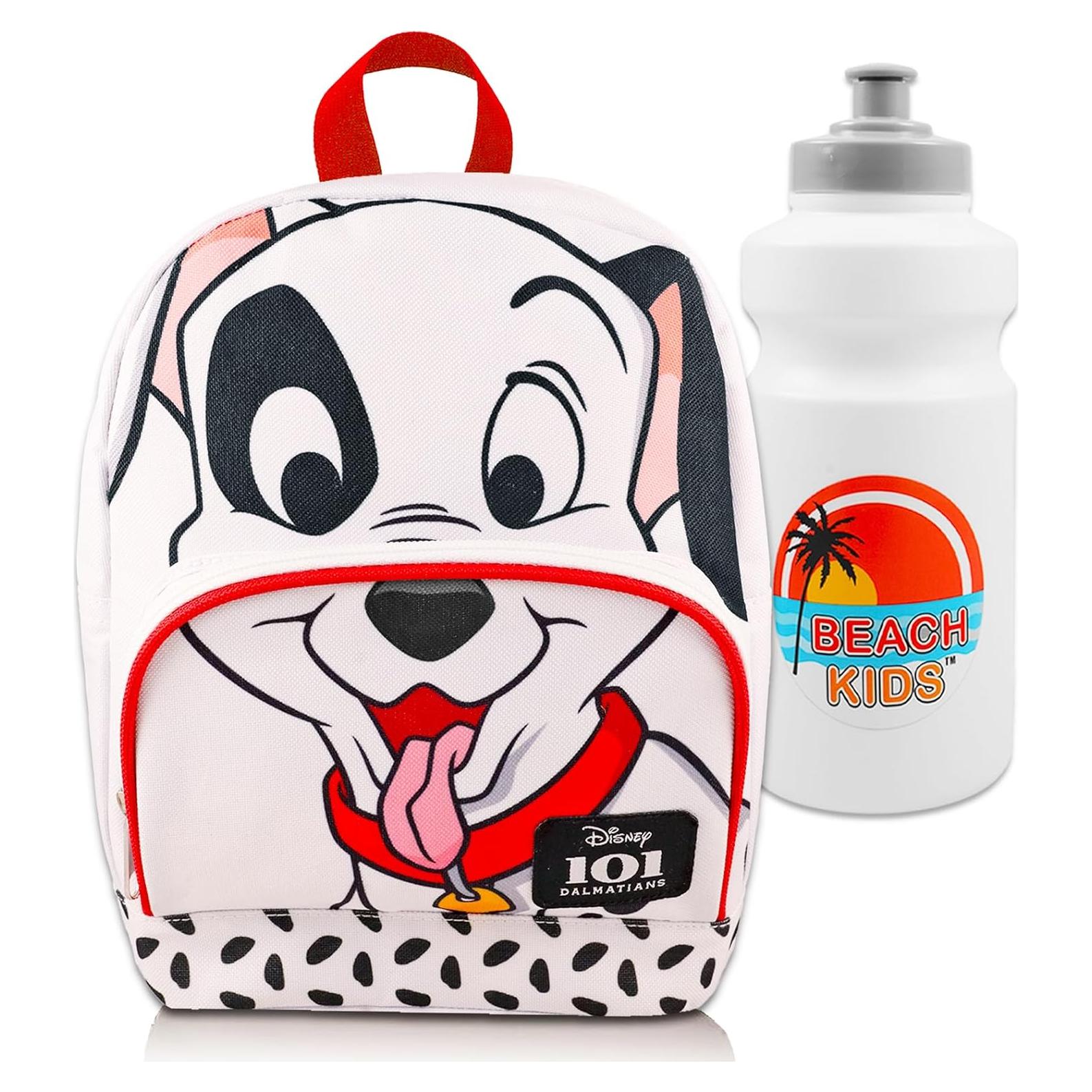 Conjunto Mochila Mini 101 Dálmatas Crenstone con Botella