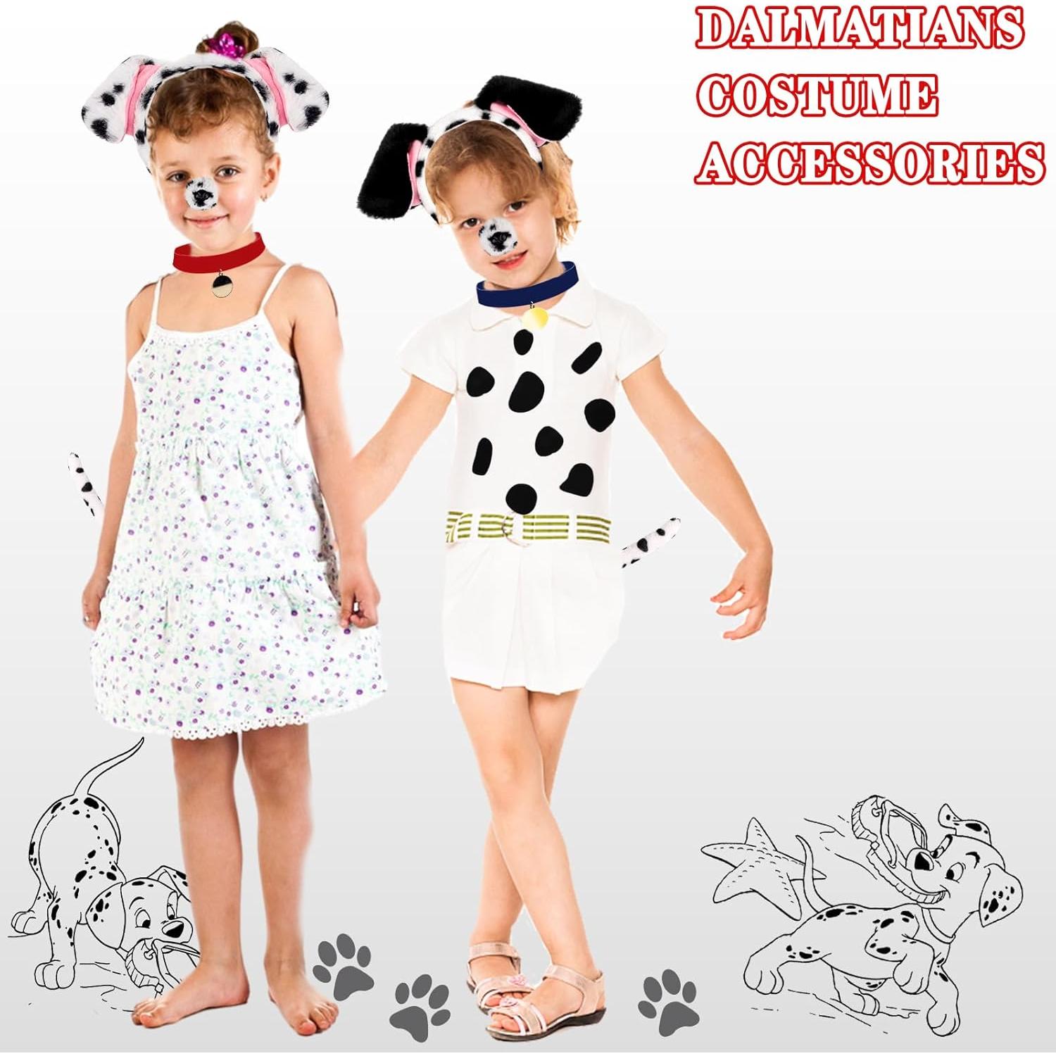 Conjunto Disfraz Dálmata 10 Piezas NinkyNonk para Niños