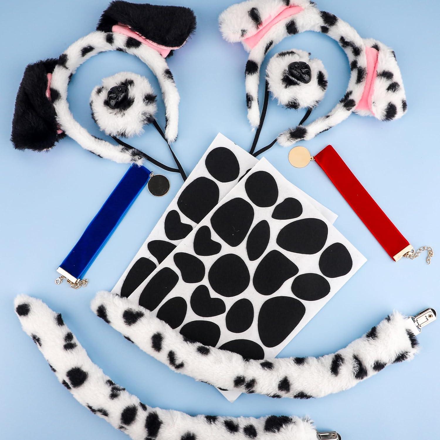 Conjunto Disfraz Dálmata 10 Piezas NinkyNonk para Niños