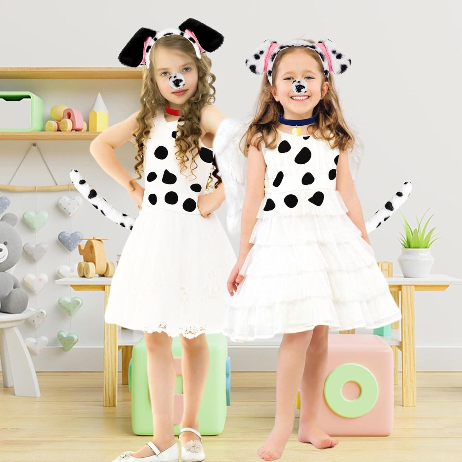 Conjunto Disfraz Dálmata 10 Piezas NinkyNonk para Niños