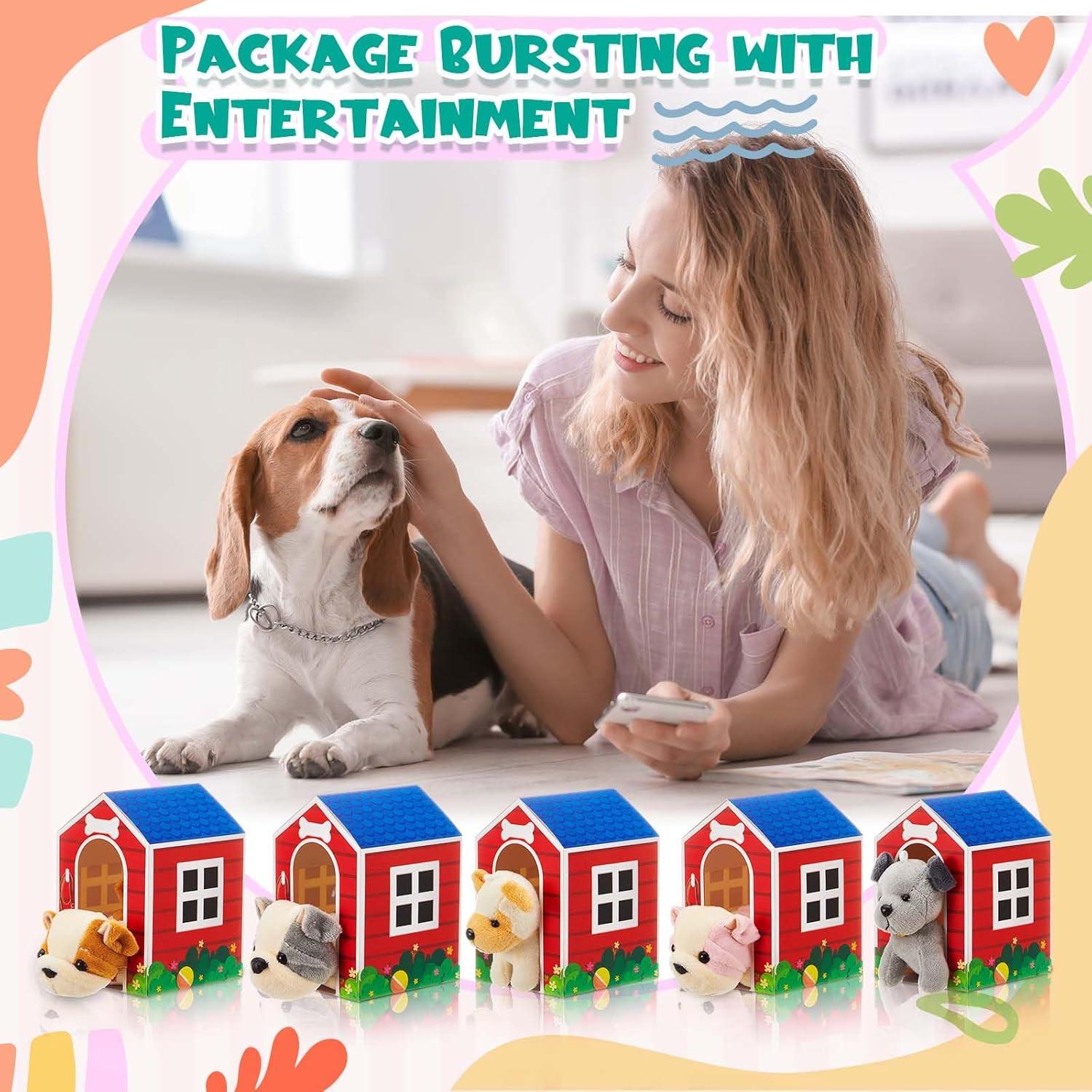 Set de Fiesta para Perros ShinyRelief 24 Pcs - Cajas y Peluches