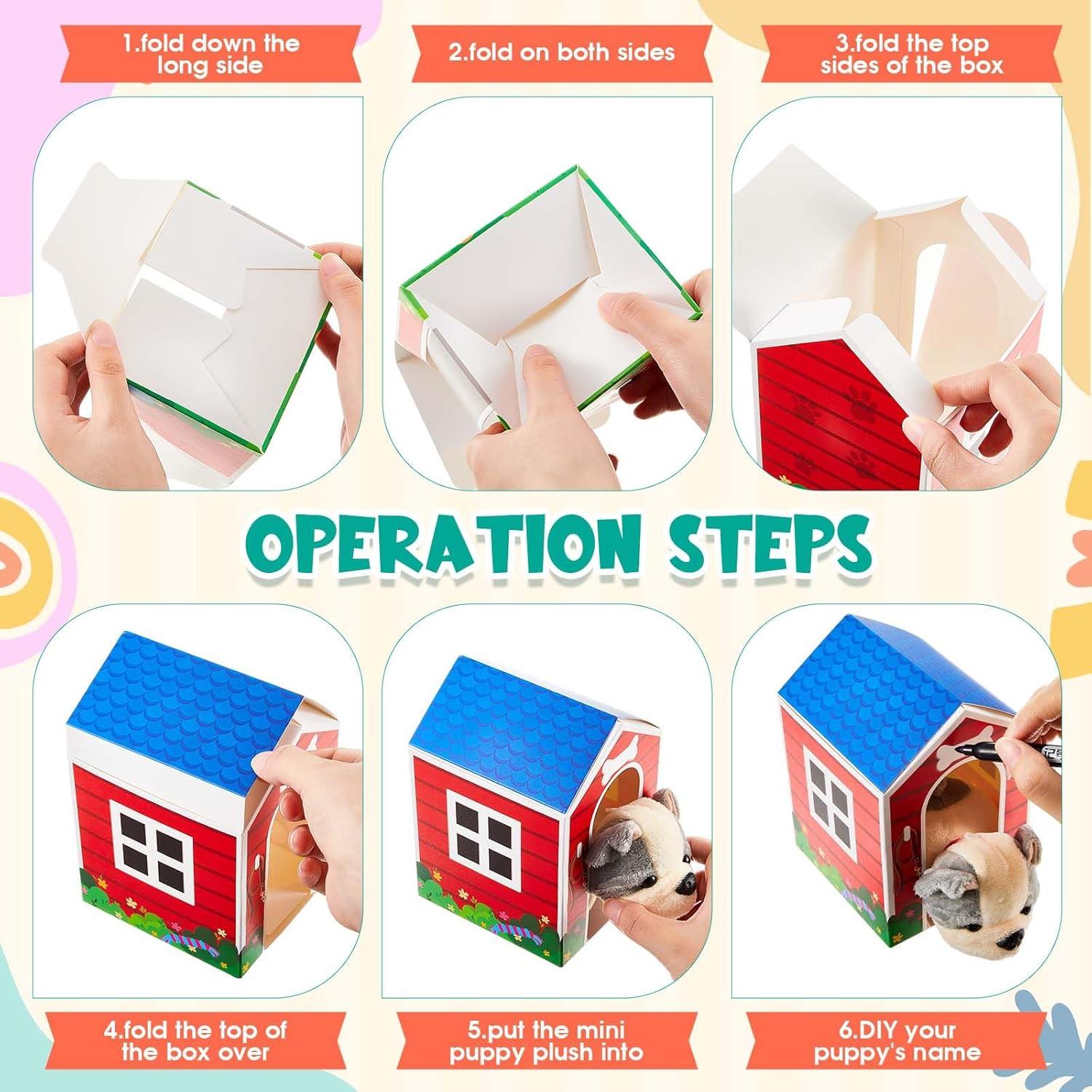 Set de Fiesta para Perros ShinyRelief 24 Pcs - Cajas y Peluches