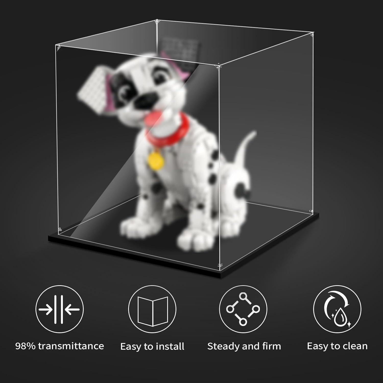 Caja de Exhibición LILIKAKA para Lego 43269 y 43247, 35x34x35 cm