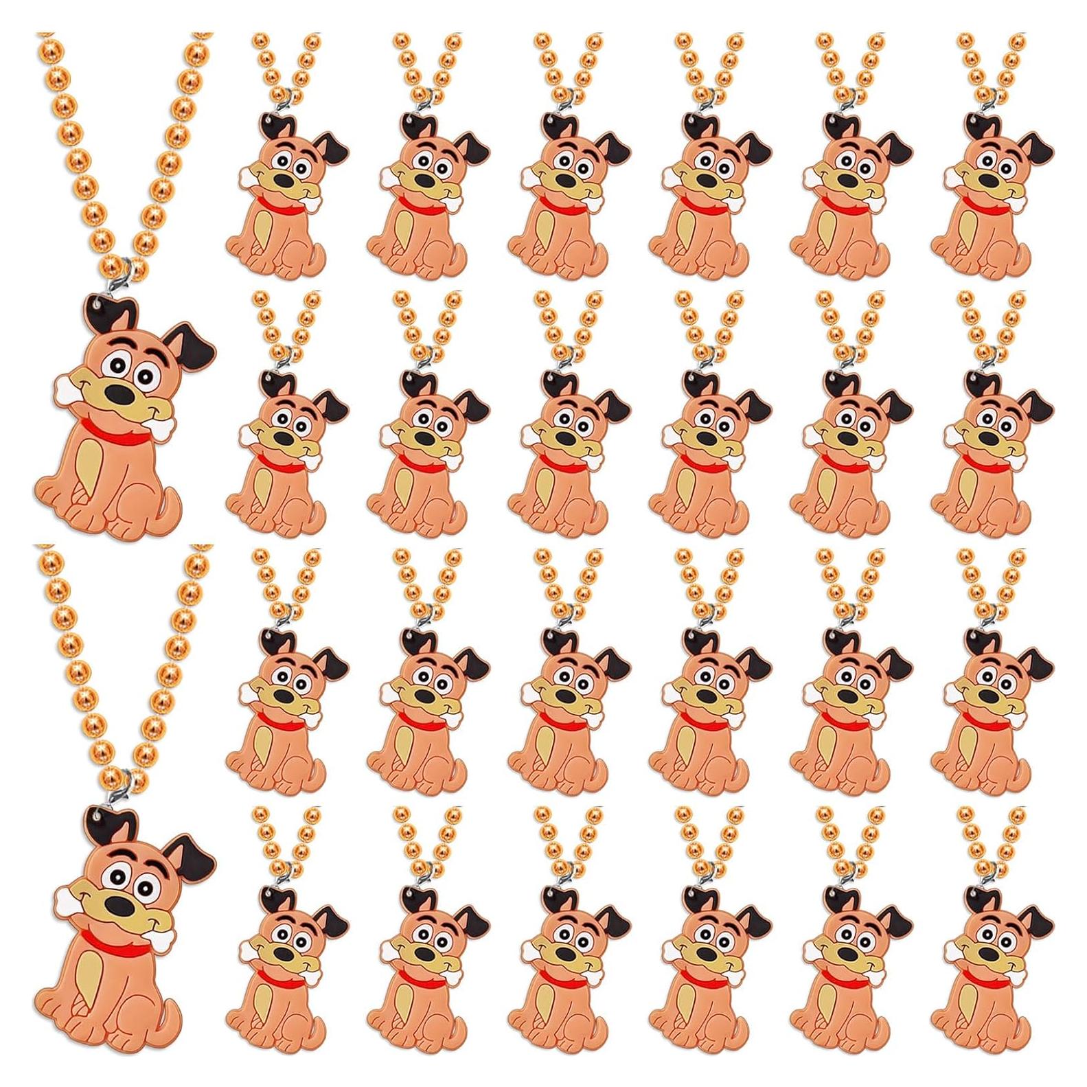 Paquete de 24 Collares de Perro KeeStar para Fiestas Temáticas
