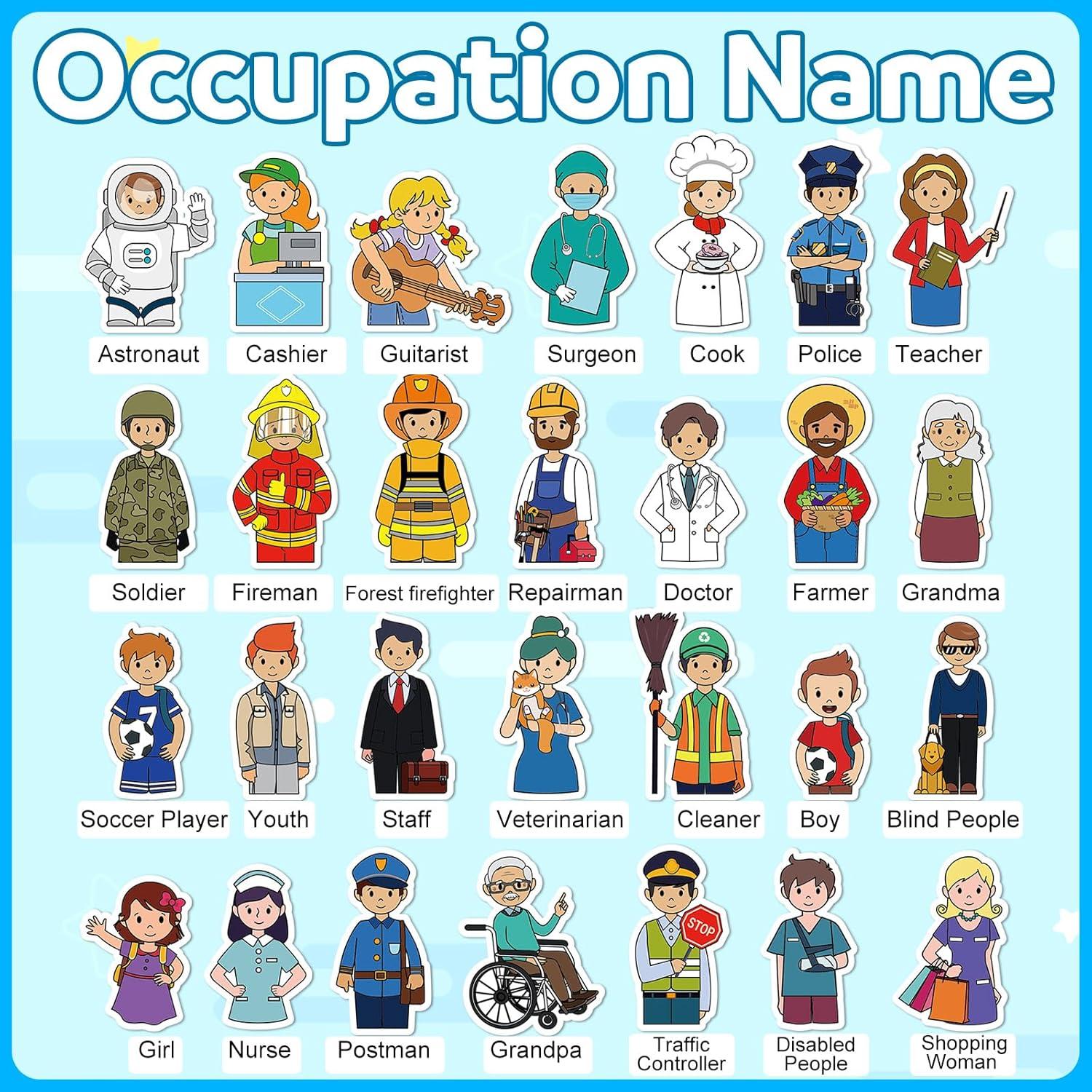 Juego de 28 Marionetas de Dedos Simgoing - Fieltro Suave Multicolor