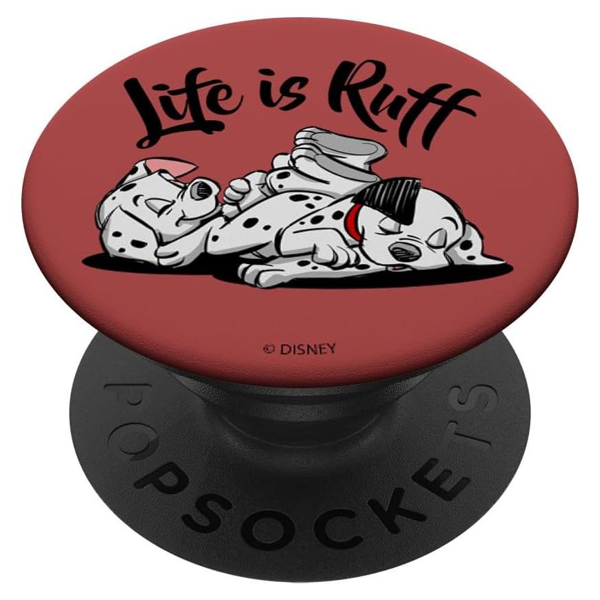 PopSockets Disney 101 Dálmatas Estándar Negro 136g