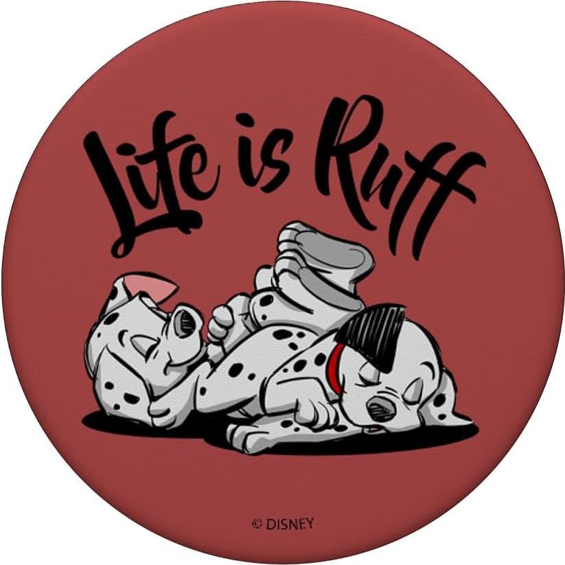 PopSockets Disney 101 Dálmatas Estándar Negro 136g