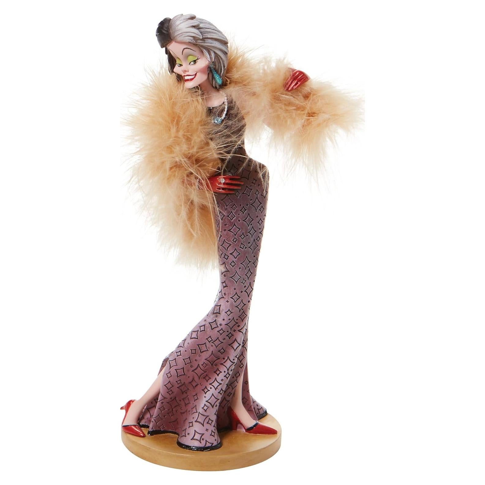 Figurita Cruella de Vil Enesco Disney Showcase 21.5 cm
