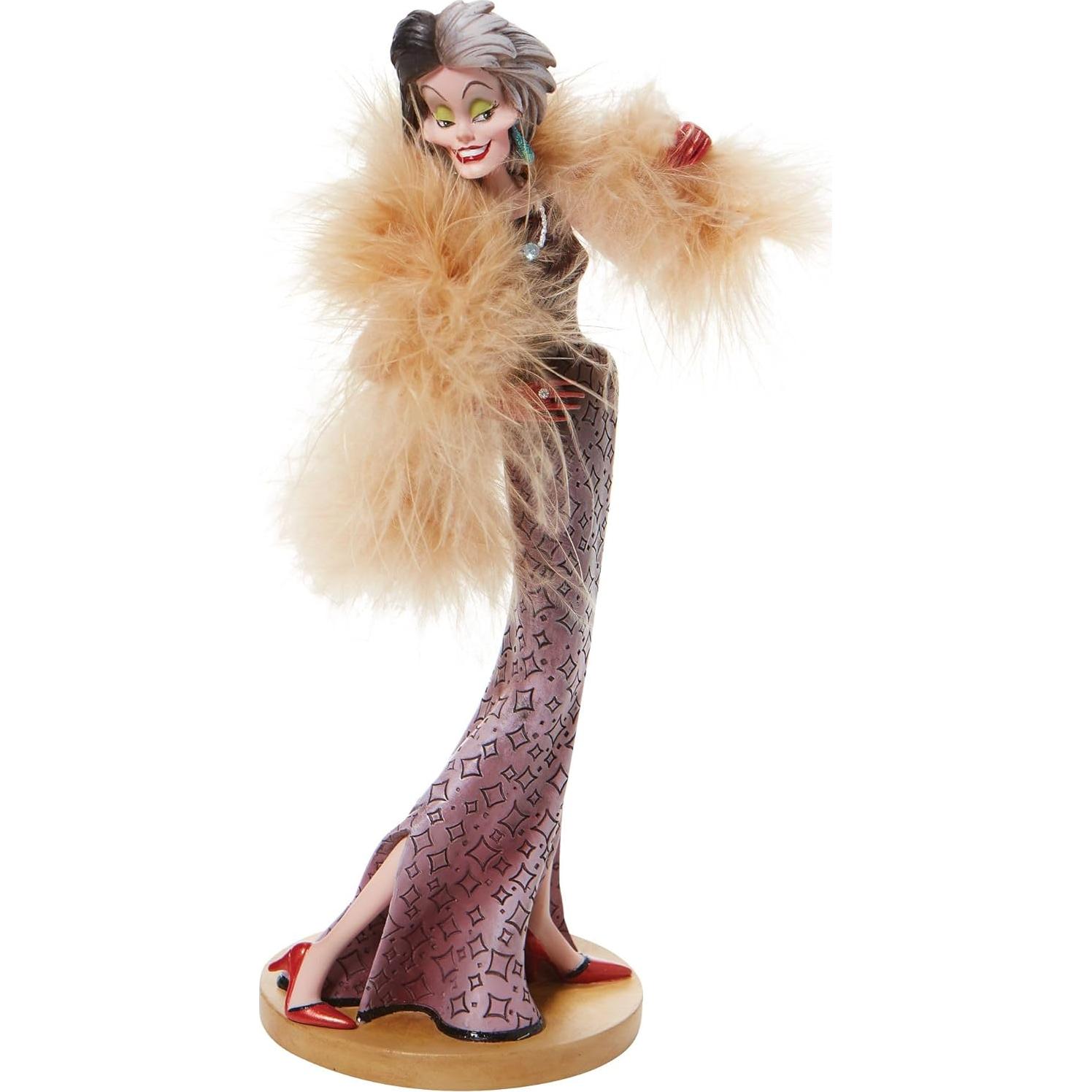 Figurita Cruella de Vil Enesco Disney Showcase 21.5 cm