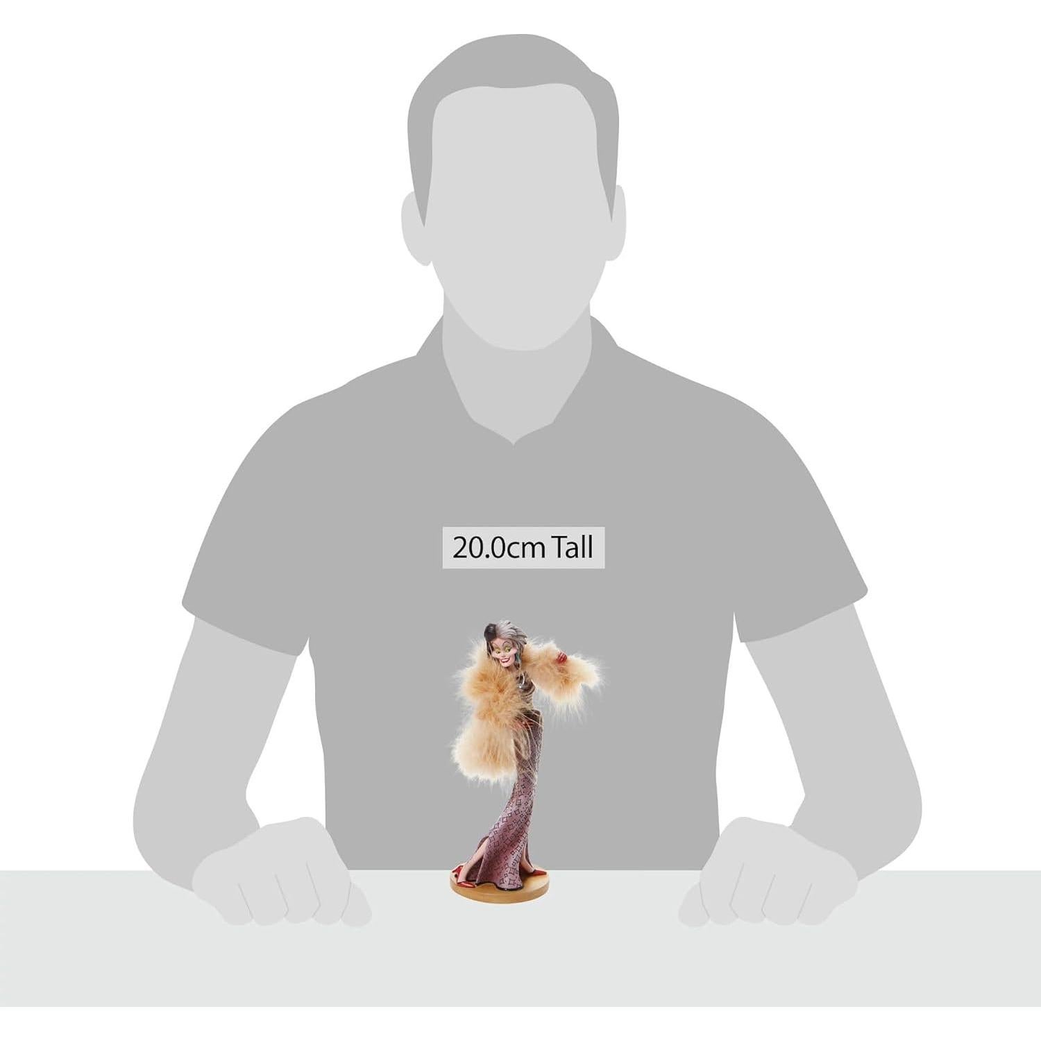 Figurita Cruella de Vil Enesco Disney Showcase 21.5 cm