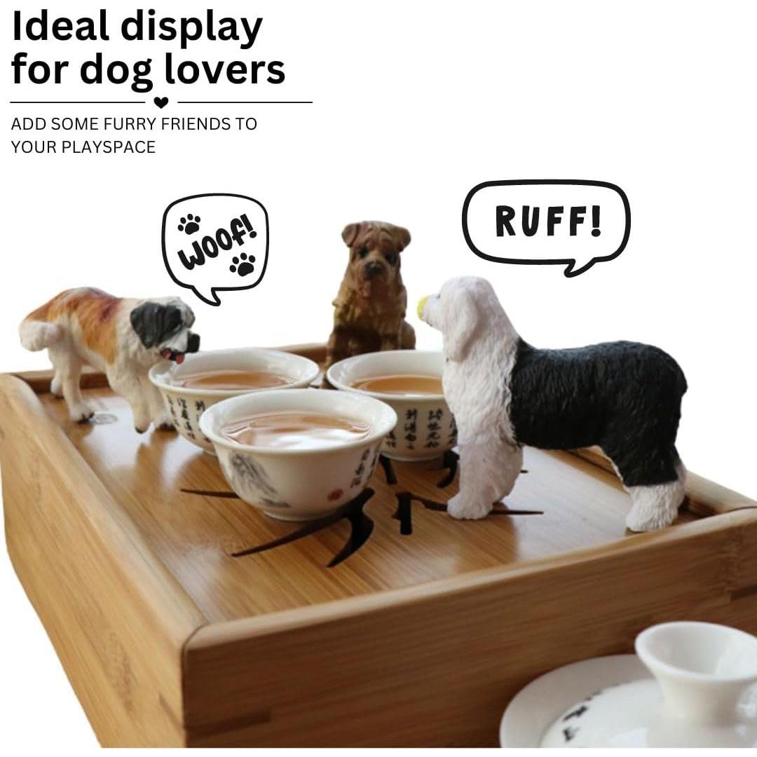 Juego de Figuras de Perros Liberty Imports 18 Piezas 10.16 cm