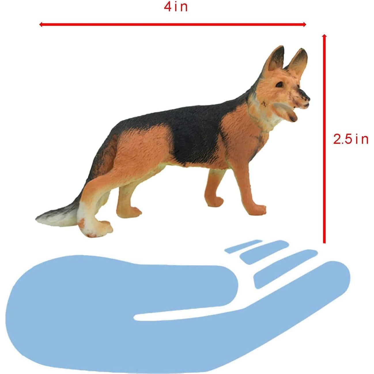 Juego de Figuras de Perros Liberty Imports 18 Piezas 10.16 cm