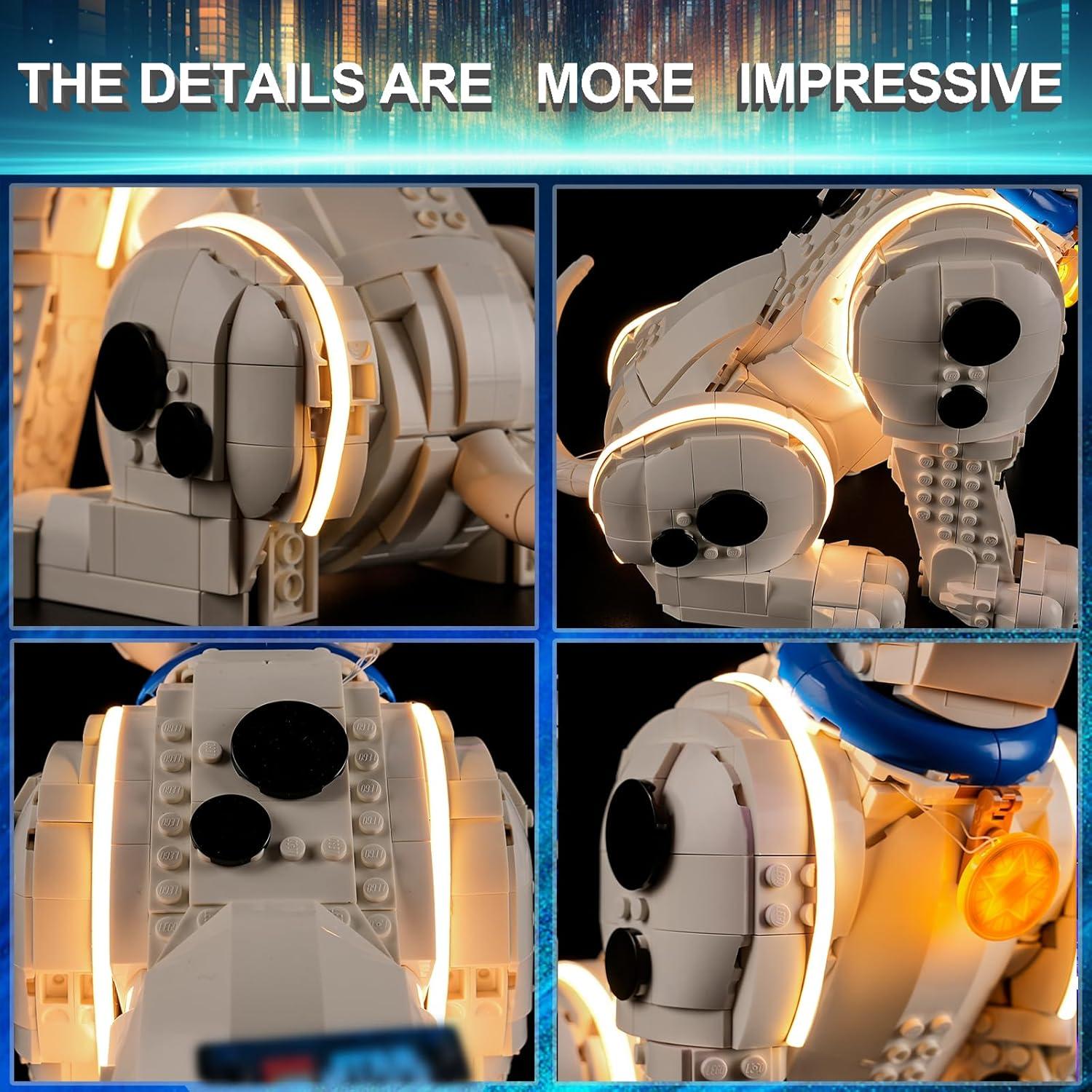 Kit de Luz LED Mililier para Lego 43269 Casa del Cerdito