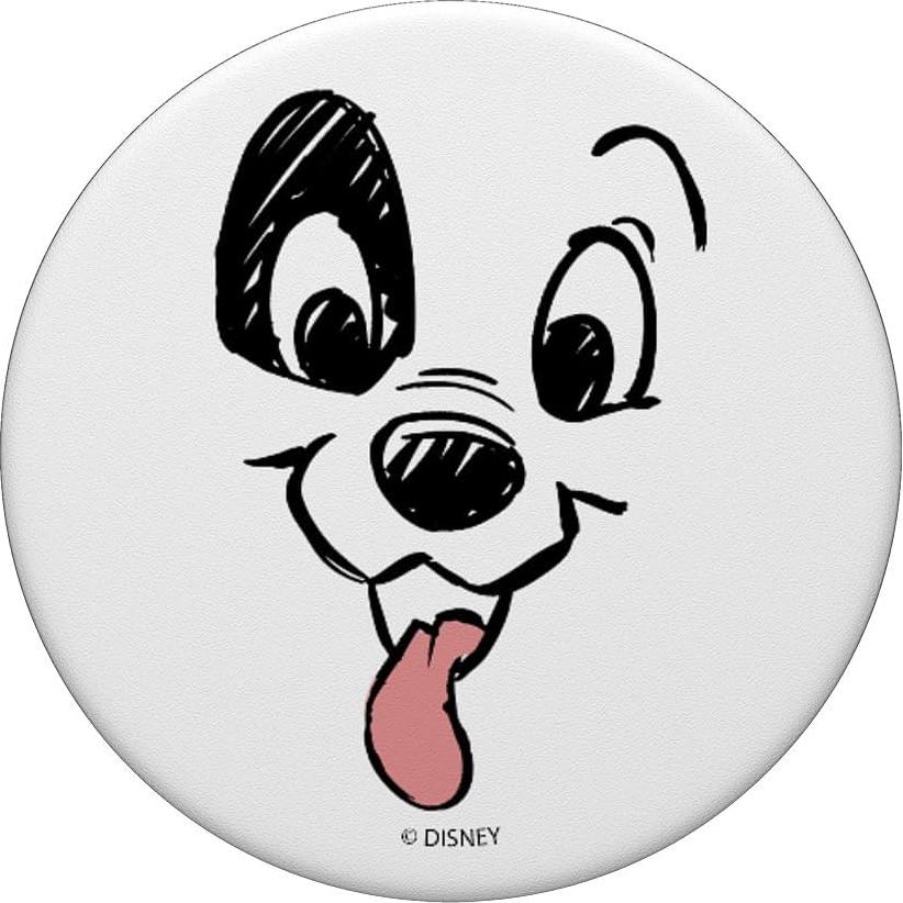PopSockets Disney 101 Dálmatas Estándar Negro 136g