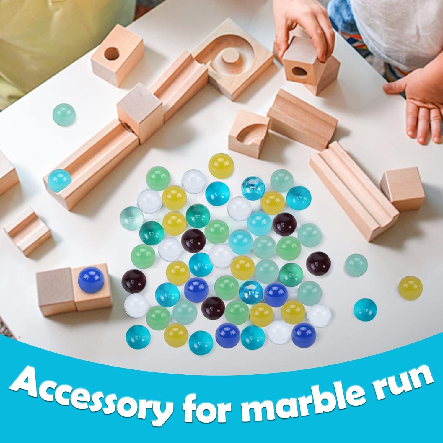 Canicas de Vidrio POPLAY 200PCS Multicolores 1.43cm