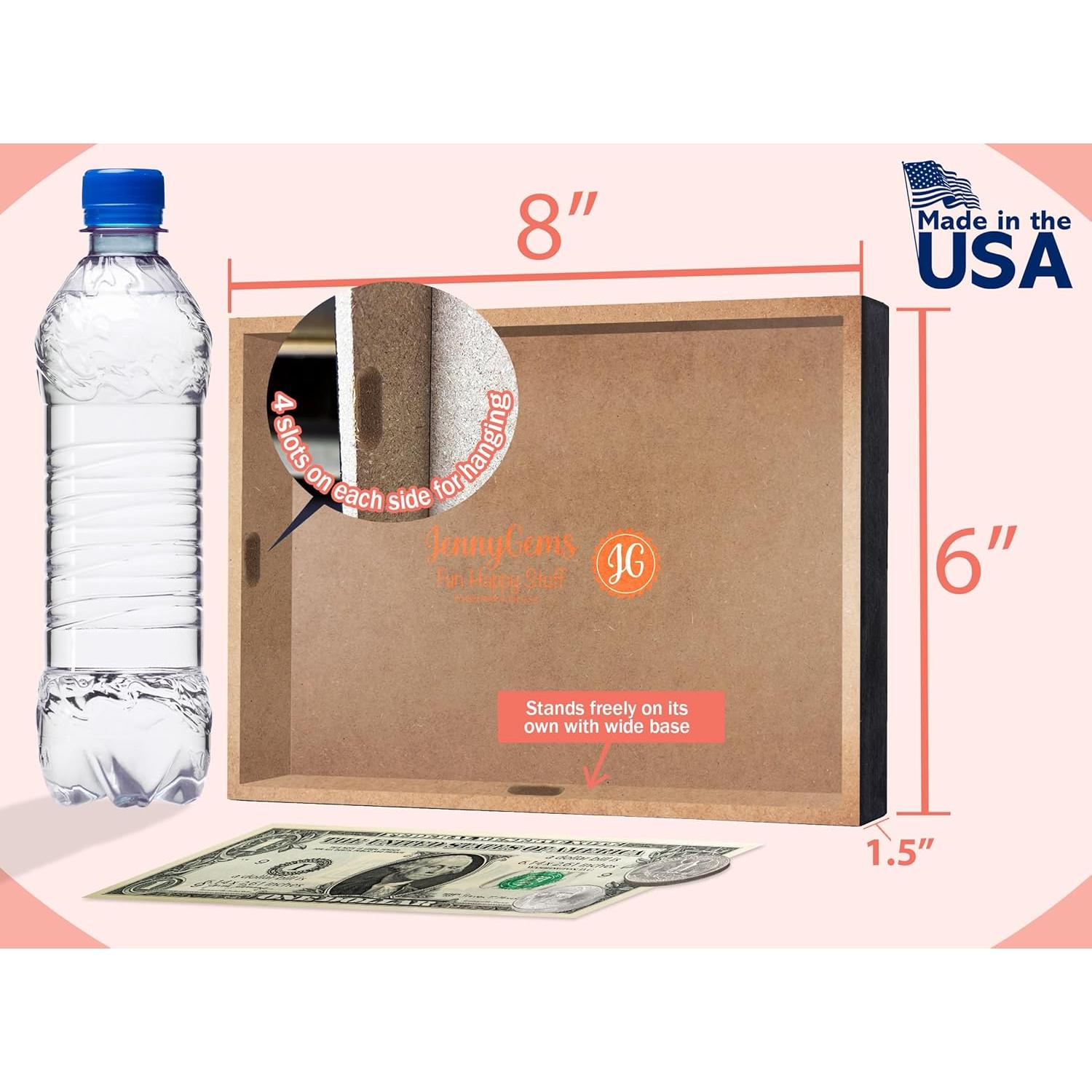 Cartel de Madera JennyGems Dálmata 20.3x15.2cm Decoración