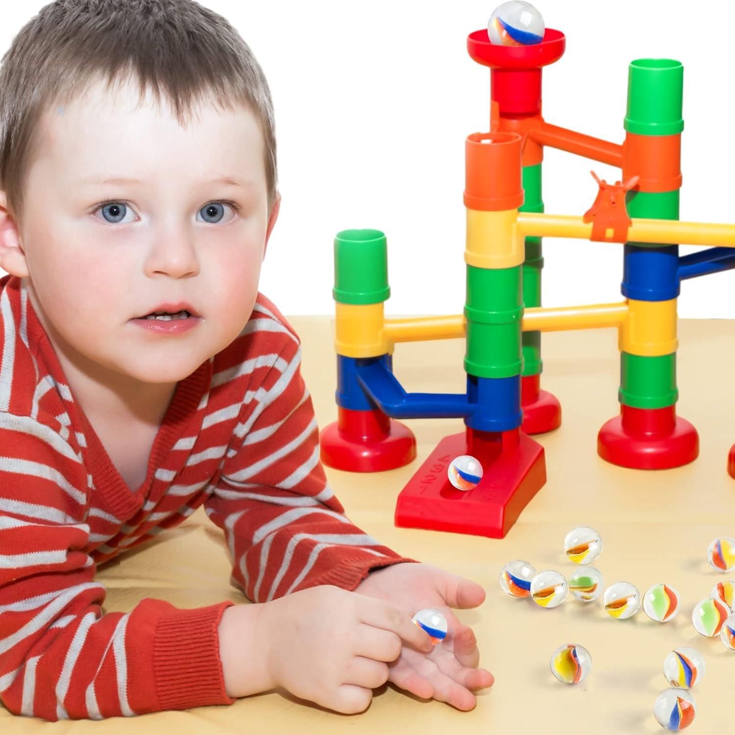 Juego de Canicas POPLAY 61PCS con Caja de Regalo