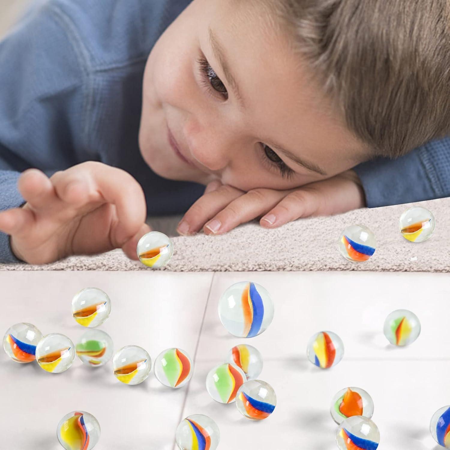 Juego de Canicas POPLAY 61PCS con Caja de Regalo