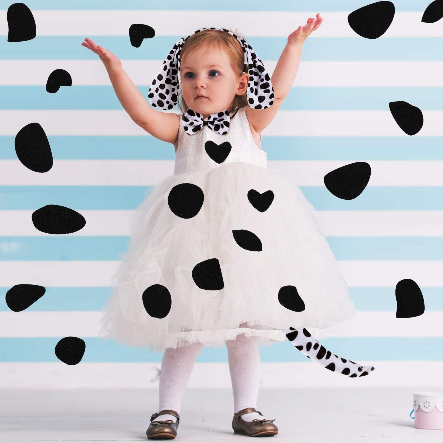 Disfraz de Perro Dálmata WILLBOND con Diadema y Pajarita