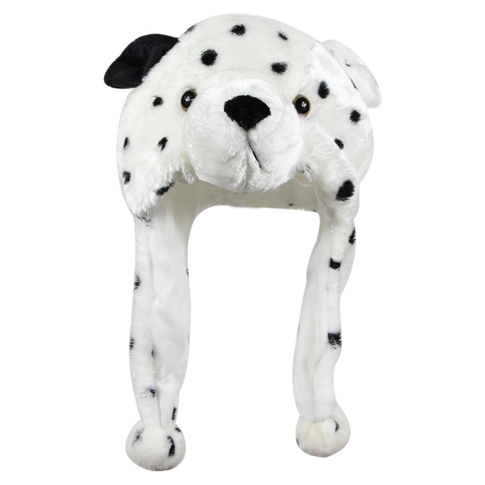 Gorro de Peluche de Animal Bioterti Talla Única Dálmata
