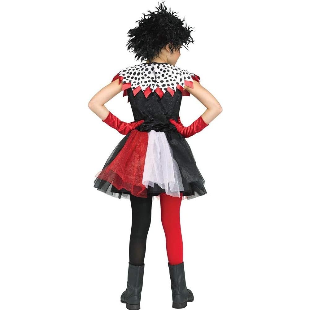 Disfraz de Diva Dálmata para Niña Grande - Fun World