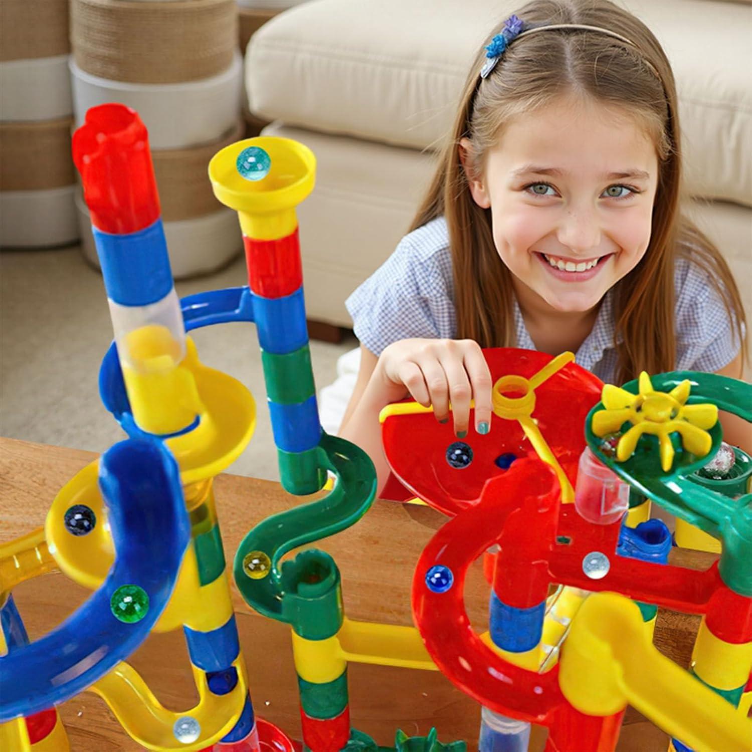 Canicas de Vidrio POPLAY 50 Piezas Multicolores con Silbato