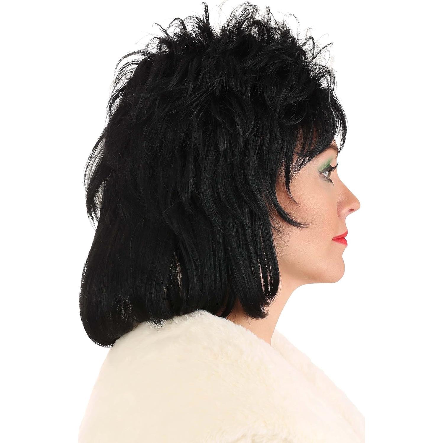 Peluca Cruella De Vil Disney - Disfraz Halloween Estándar