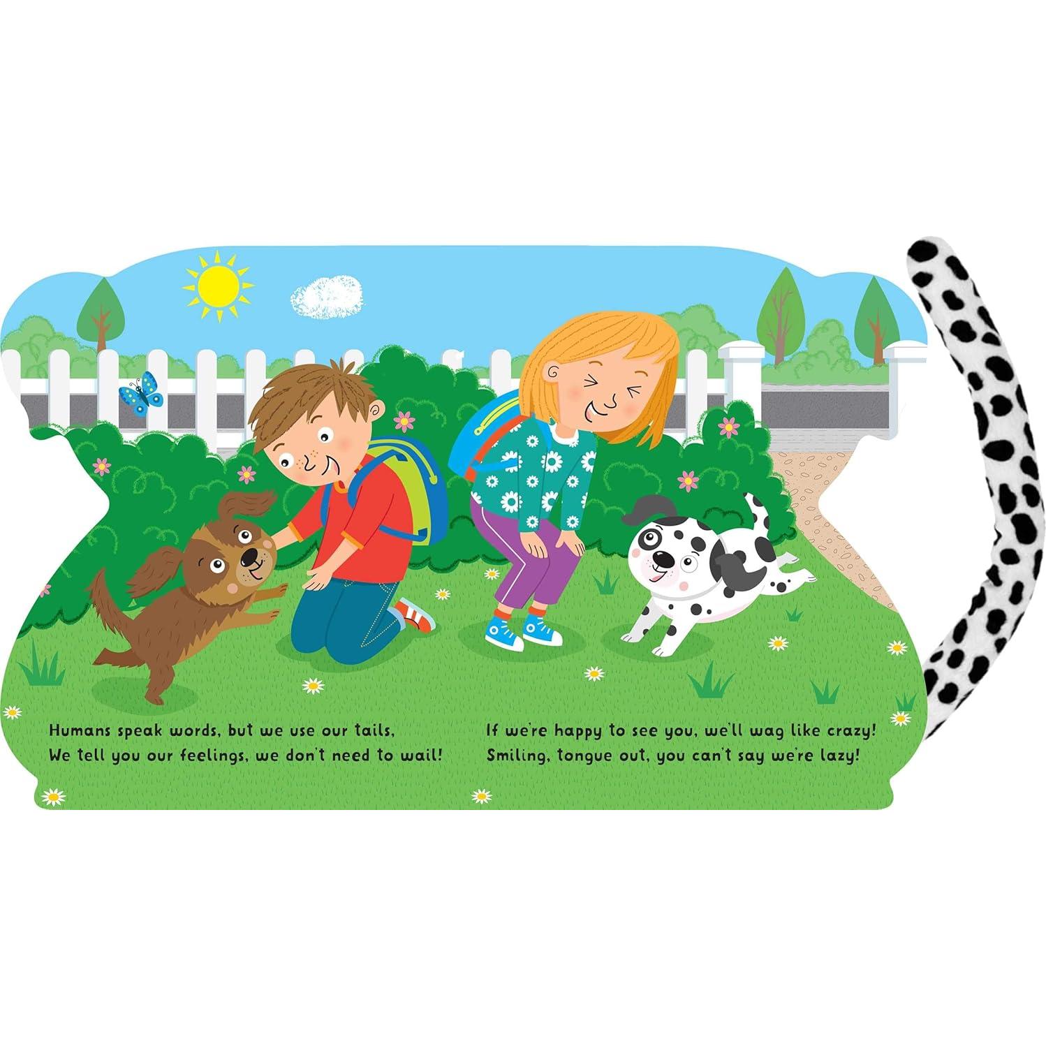 Little Tails: I'm Dot the Dalmatian Dog: Board Book with Plush Tail