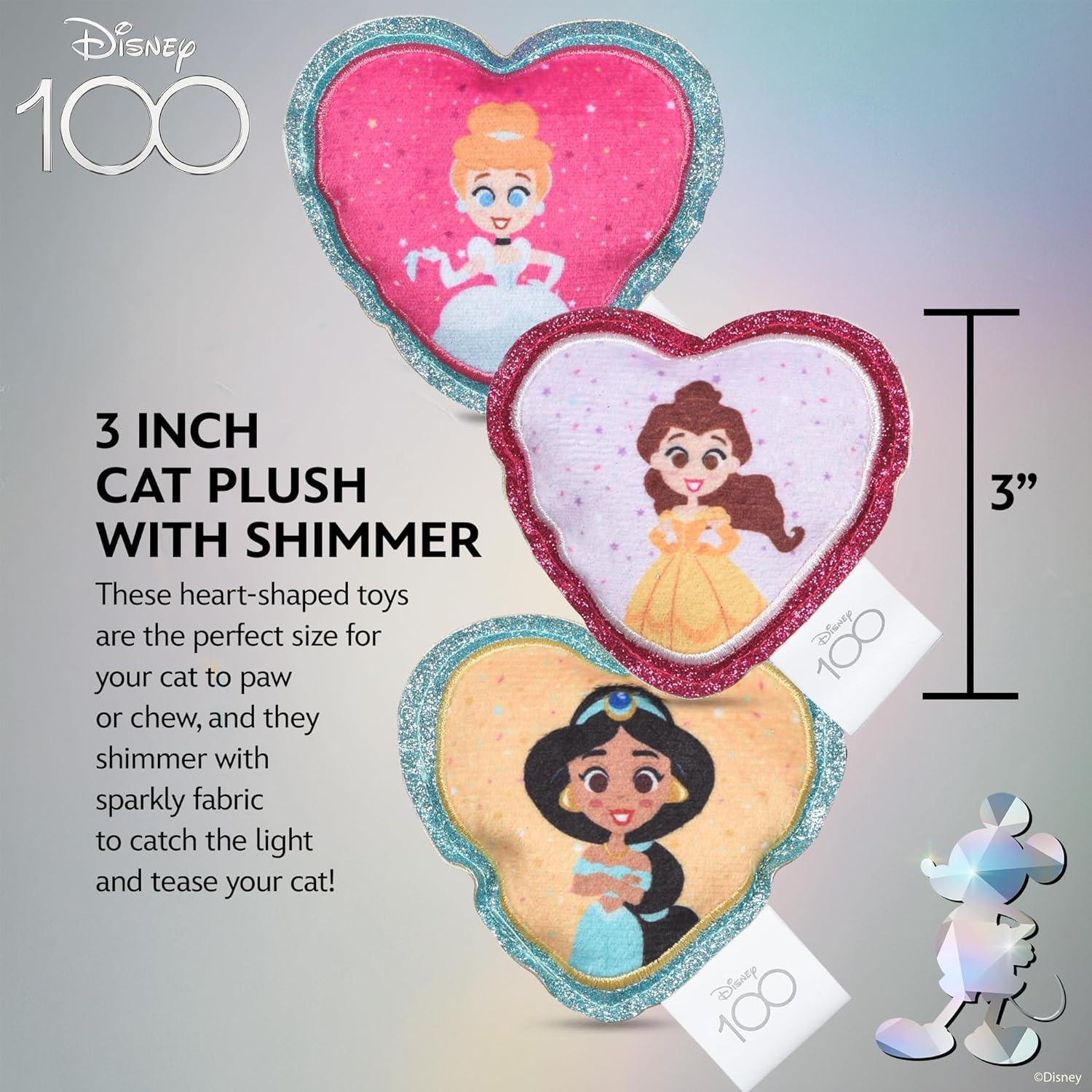 Set de Juguetes para Gatos Disney Princesa 3 Piezas con Hierba Gatera