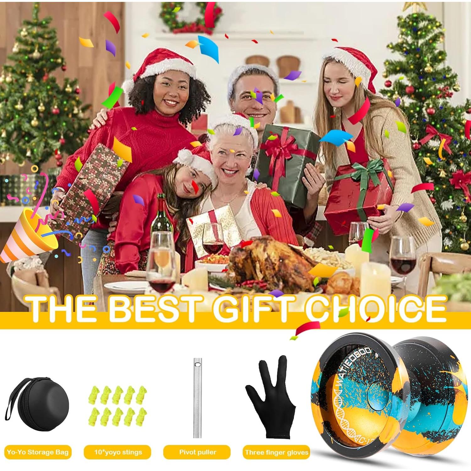 Yoyo Profesional WATIEOBOO para Niños y Adultos - Accesorios