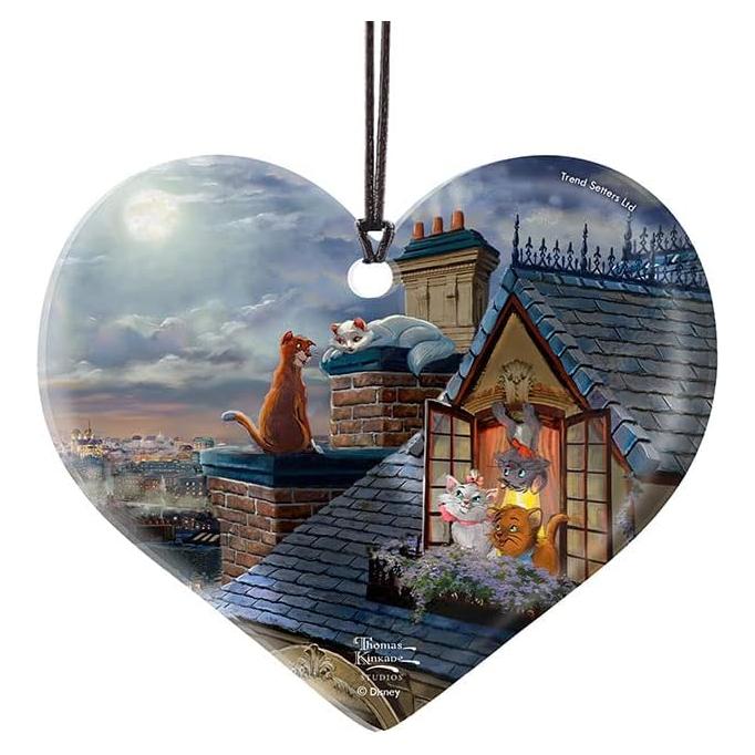 Impresión Acrílica Colgante Disney Los Aristogatos 8.89x7.62cm