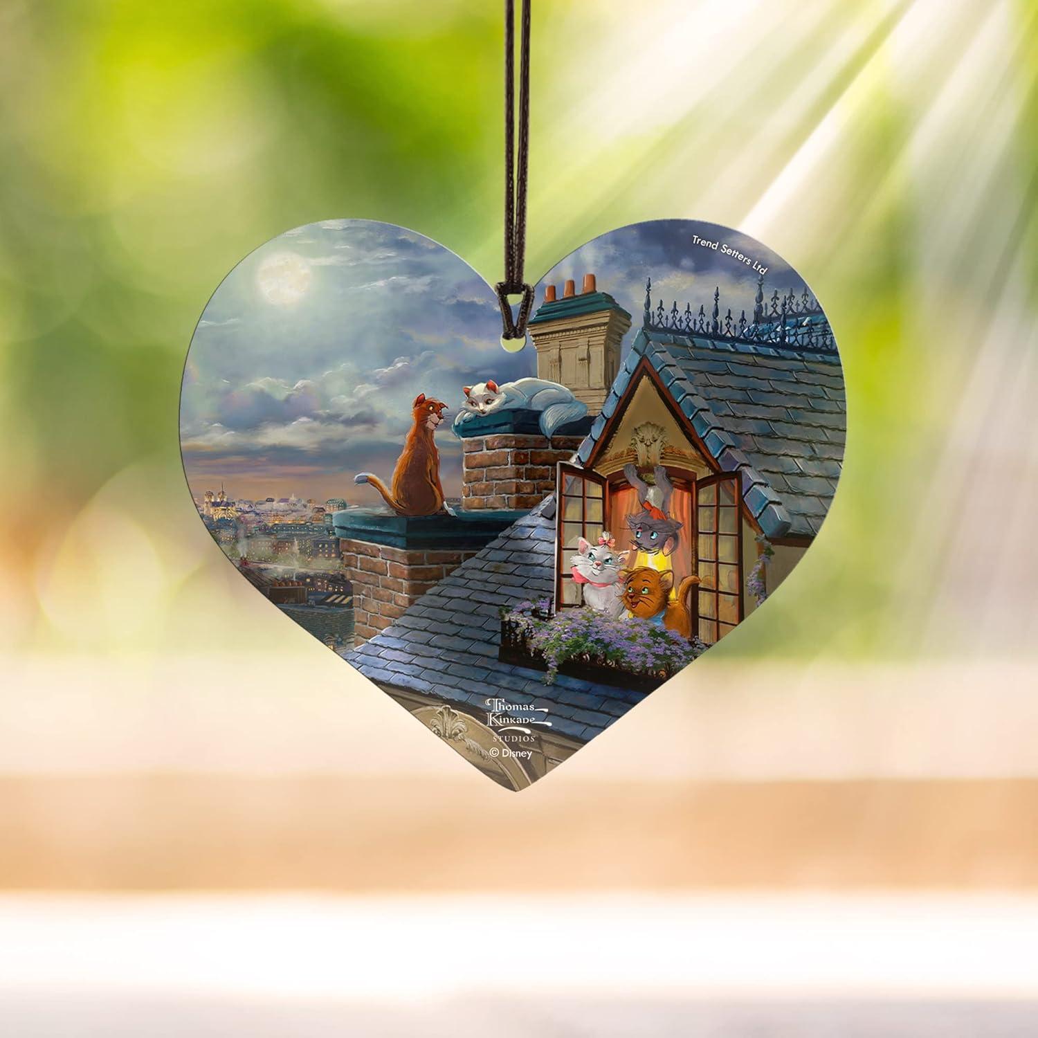 Impresión Acrílica Colgante Disney Los Aristogatos 8.89x7.62cm