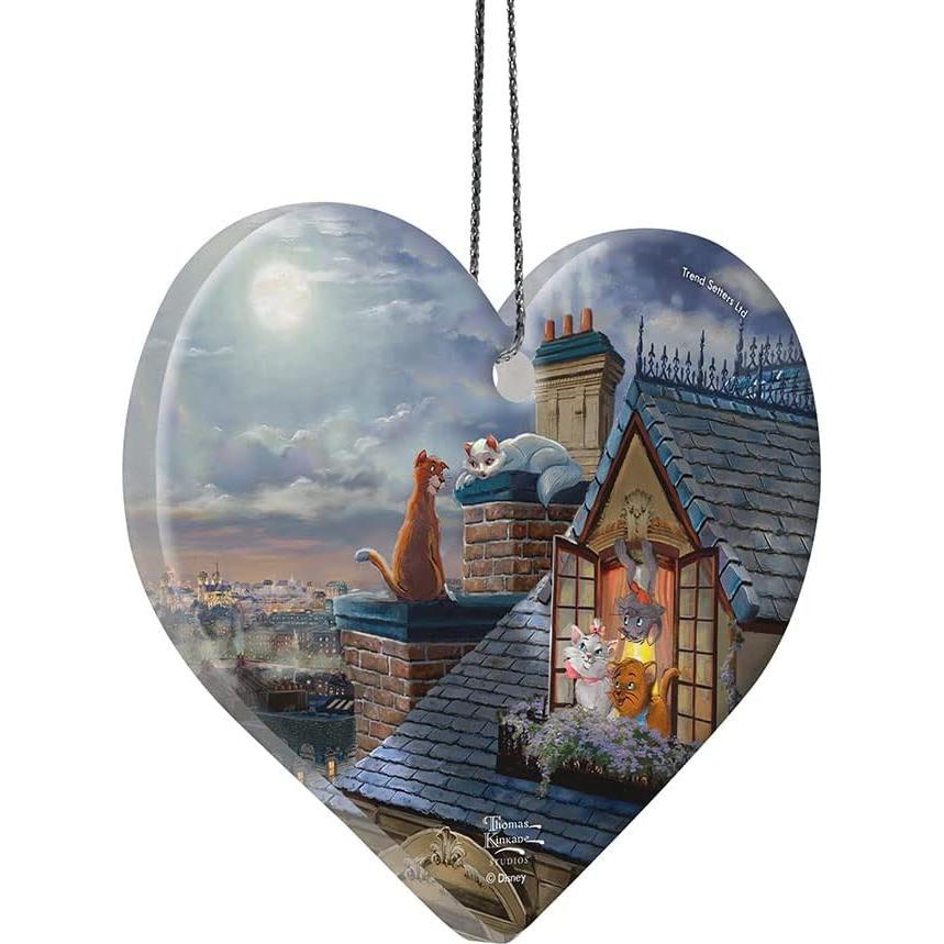 Impresión Acrílica Colgante Disney Los Aristogatos 8.89x7.62cm