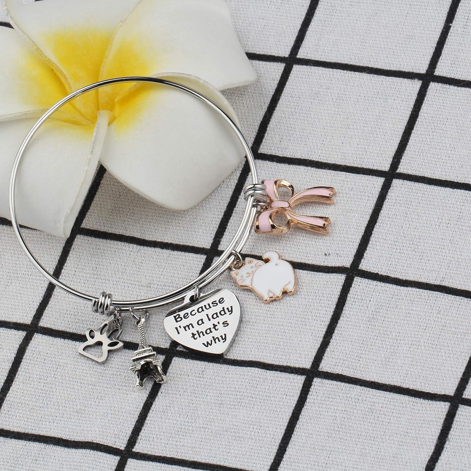 Pulsera de Amistad BAUNA Inspirada en Aristogatos - Gato Marie