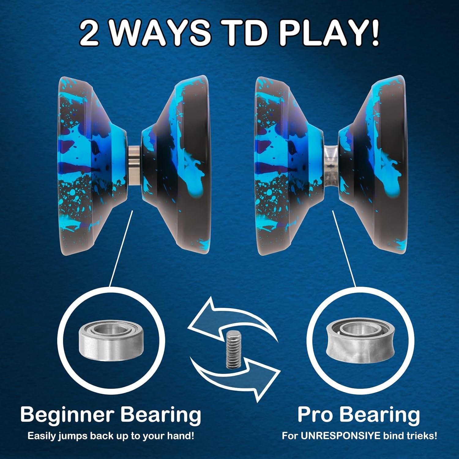 Yo-yo Profesional WATIEOBOO C130 para Niños y Adultos