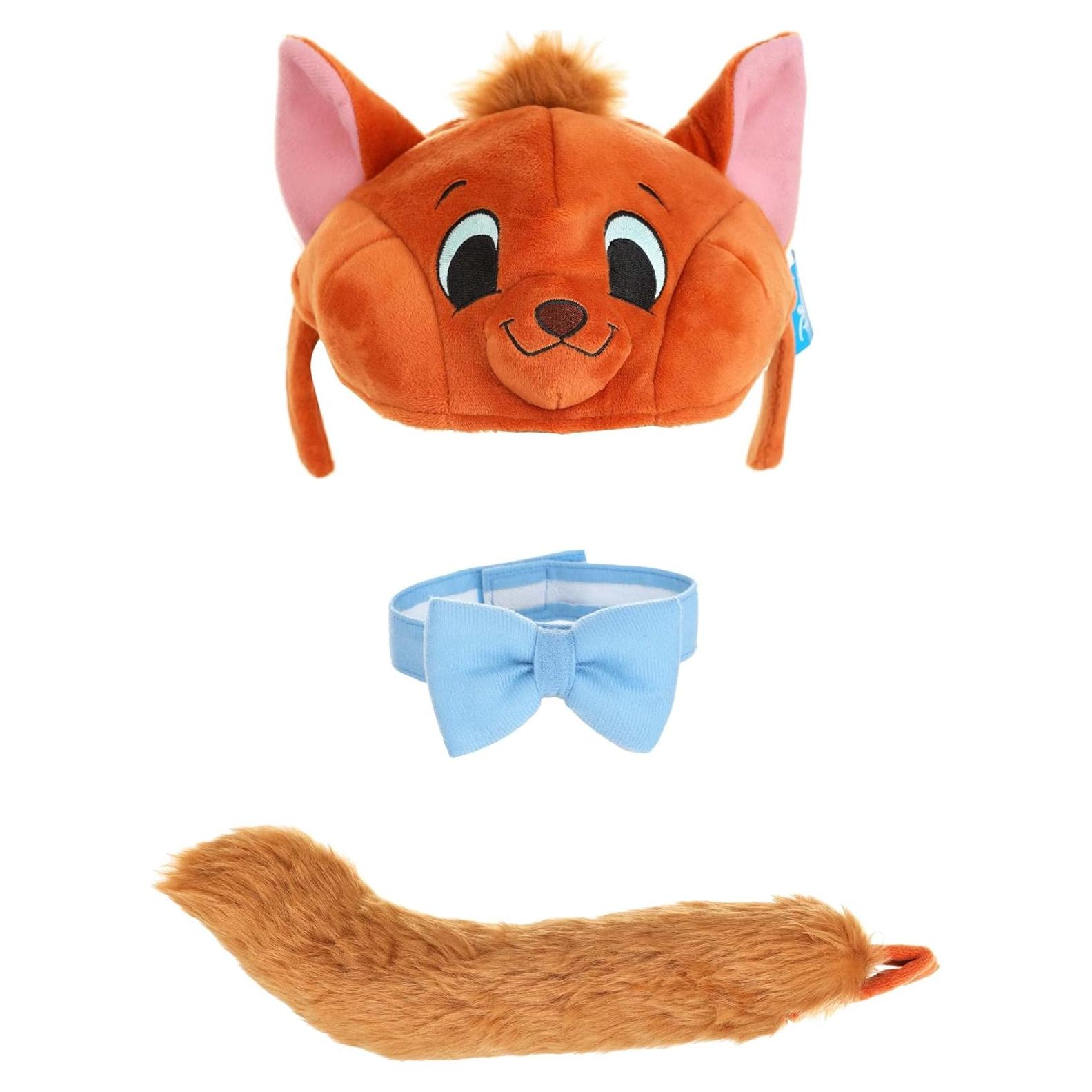 Kit Disfraz Diadema Collar Cola Toulouse Disney Aristocats