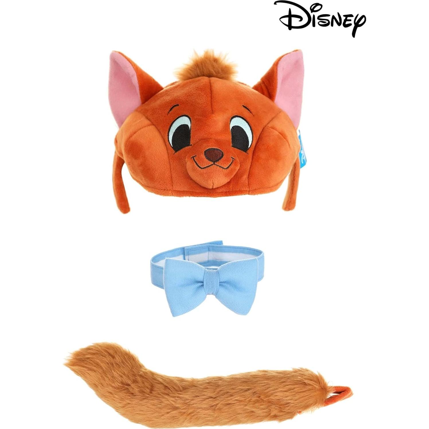 Kit Disfraz Diadema Collar Cola Toulouse Disney Aristocats
