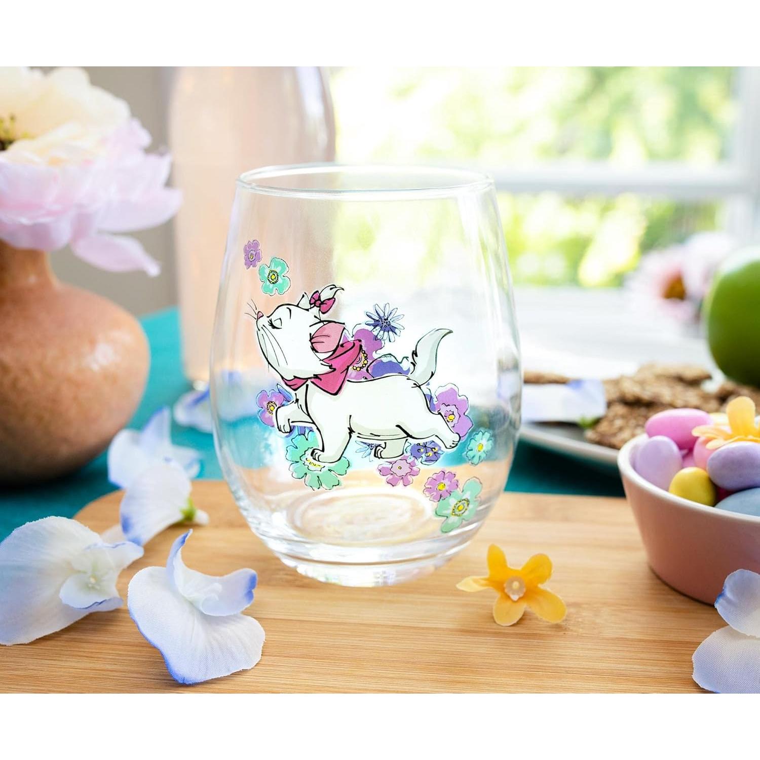 Vaso de Vino Sin Tallo Disney Aristogatos Marie 590 ml