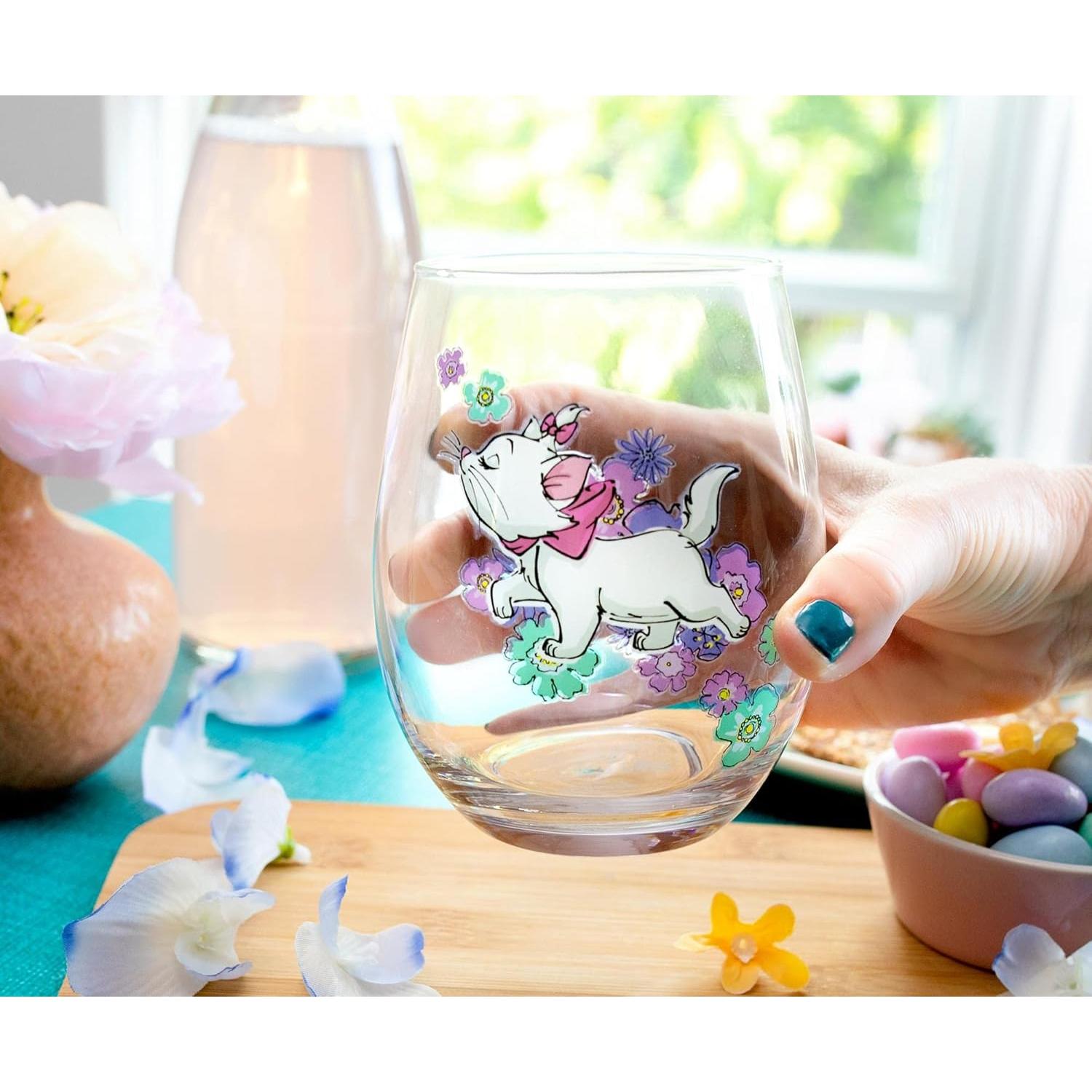 Vaso de Vino Sin Tallo Disney Aristogatos Marie 590 ml