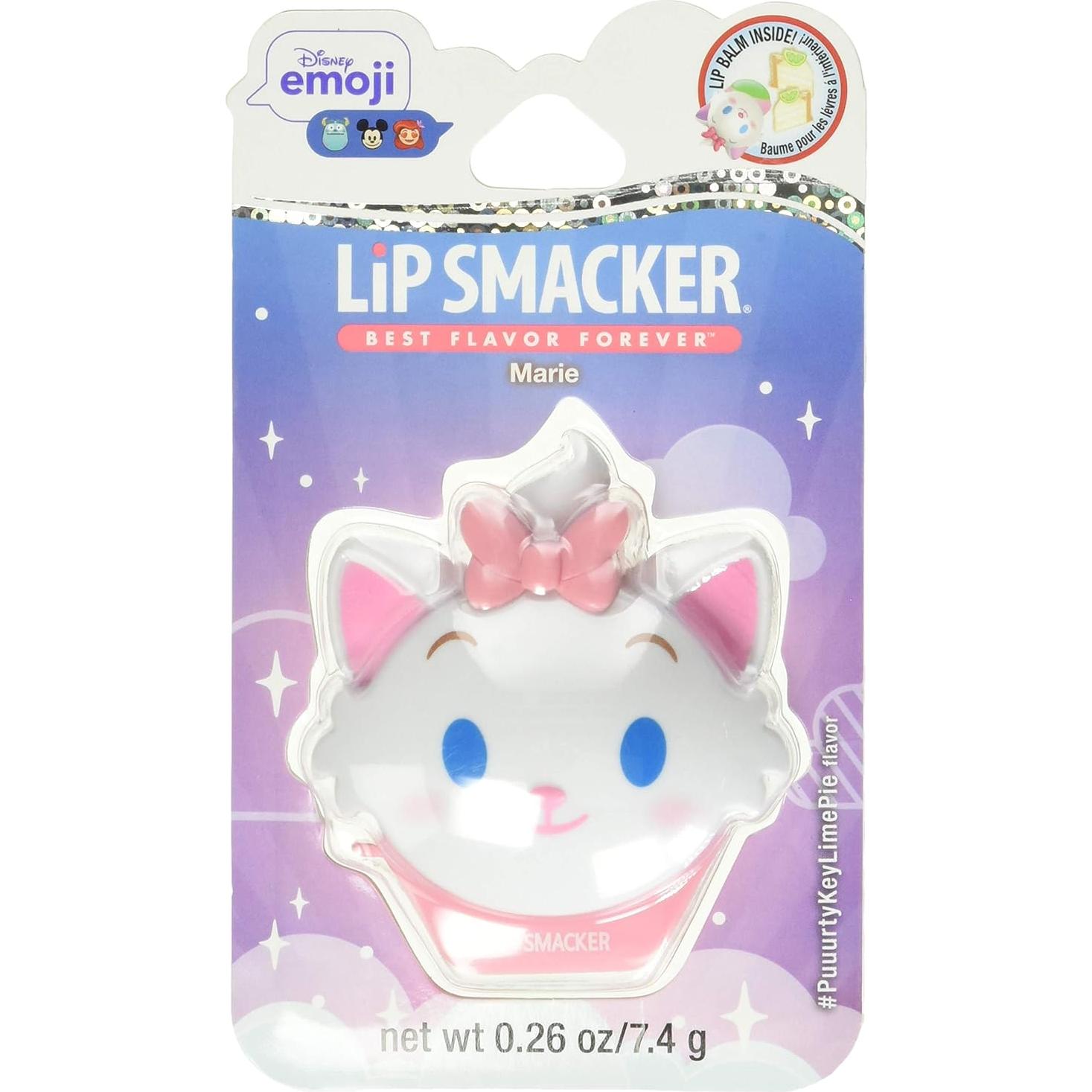 Bálsamo Labial Lip Smacker Disney Marie Emoji Flip Lima Clave