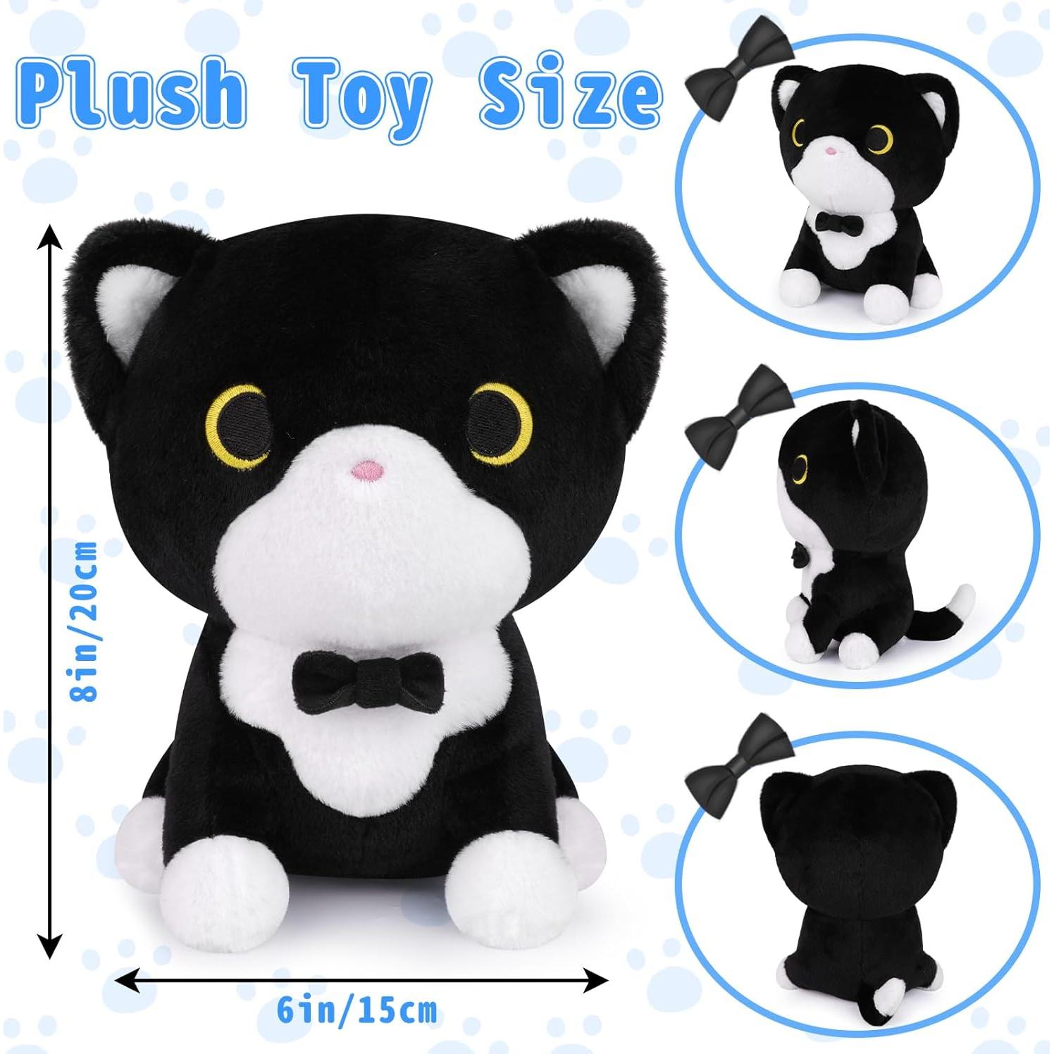 Juguete de Peluche Gato Esmoquin LSYDCARM 20x26x1 cm